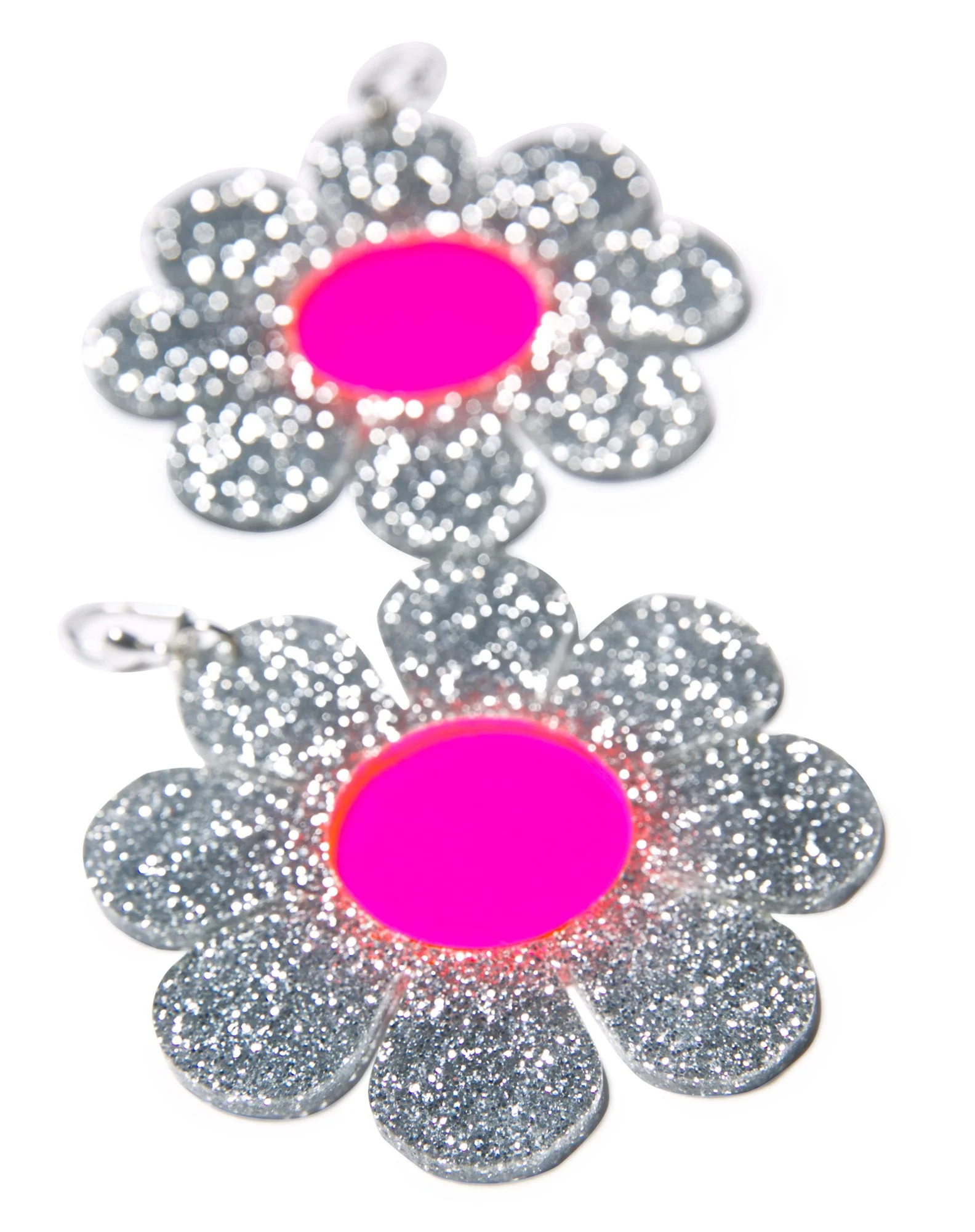 Flower Powerz Earrings - Light Pink - Image 14