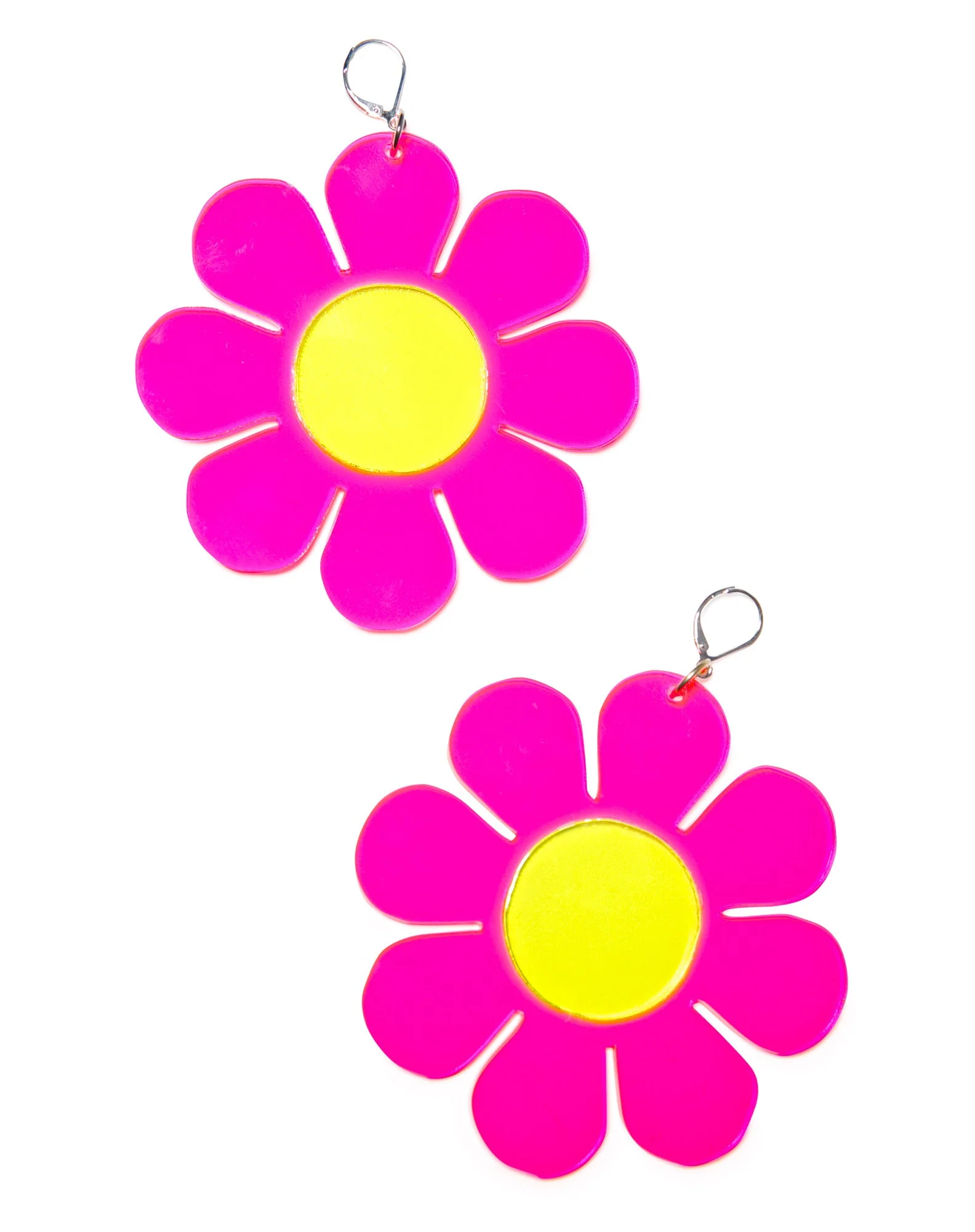 Flower Powerz Earrings - Light Pink - Image 8