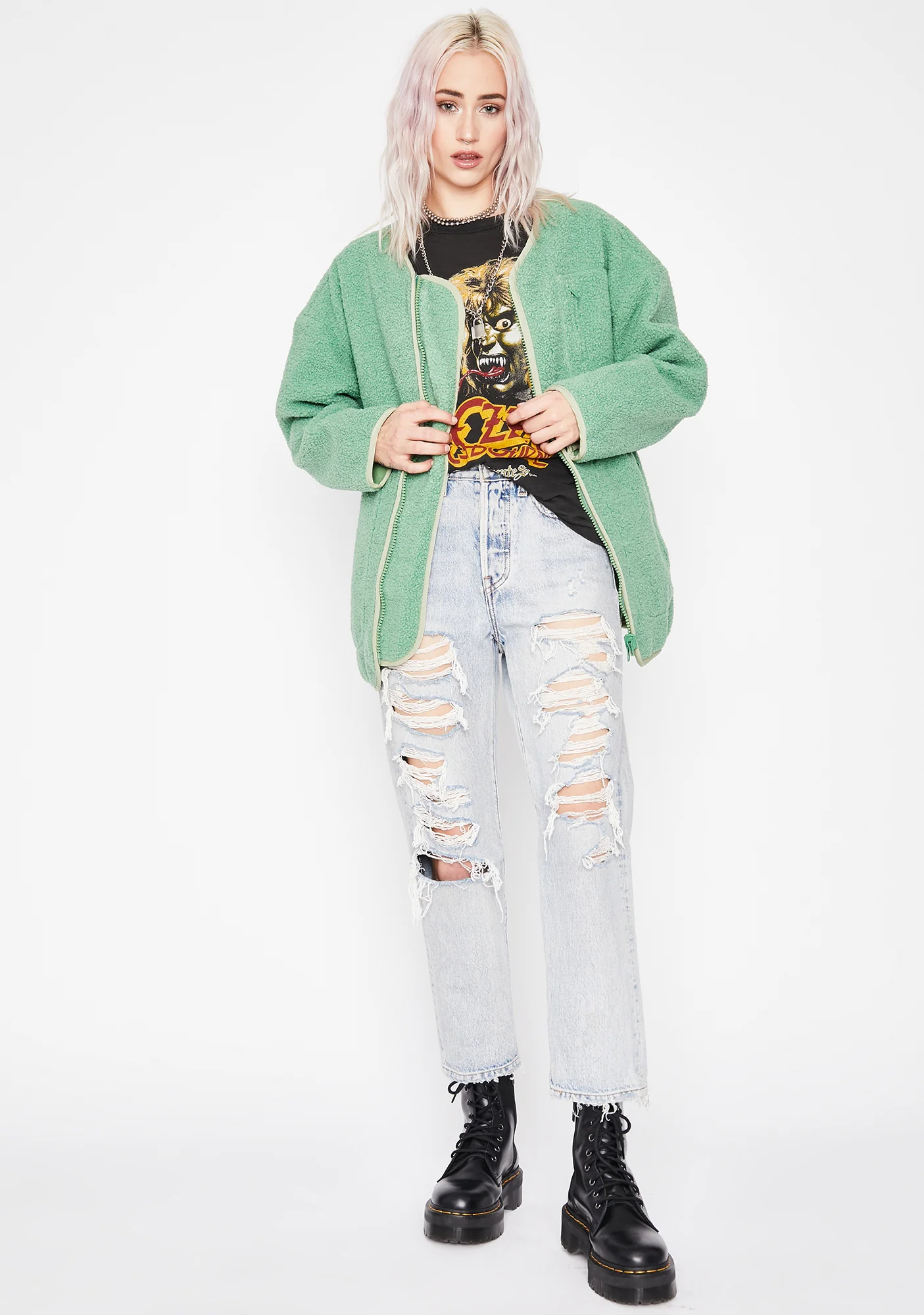 Fluff Off Sherpa Jacket - Image 3