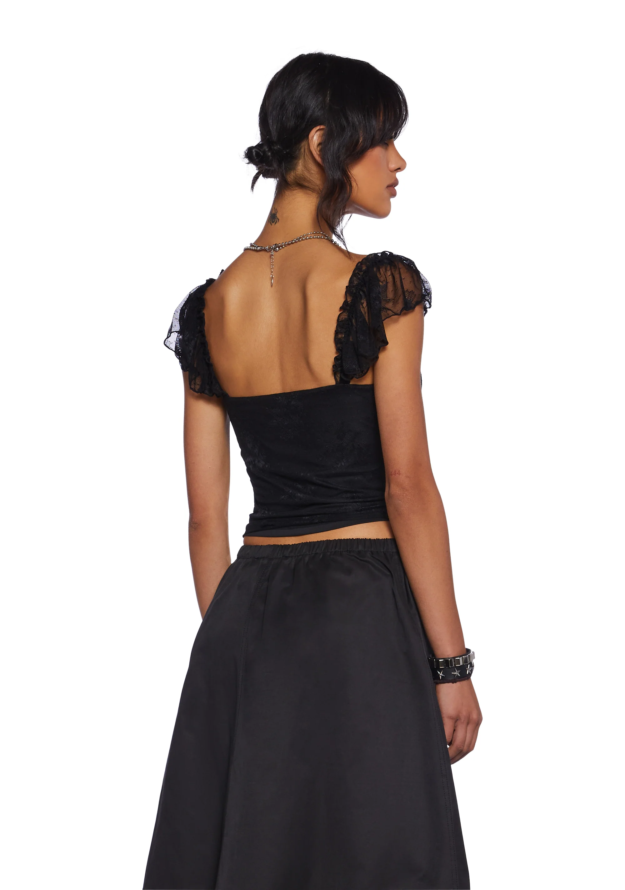 Flutter Spells Lace Top - Image 3