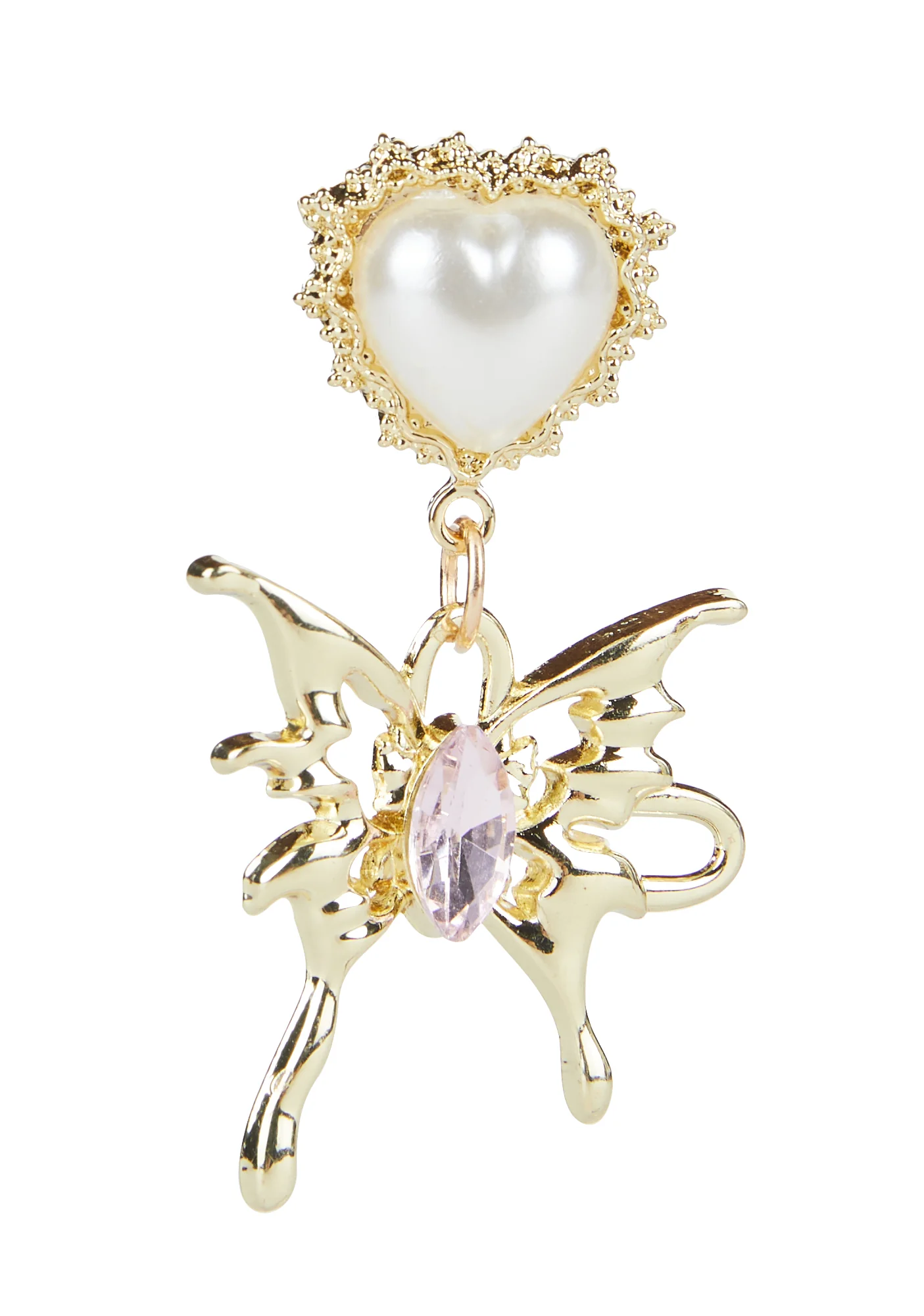 Fluttered Notes Drop Earrings - Image 2
