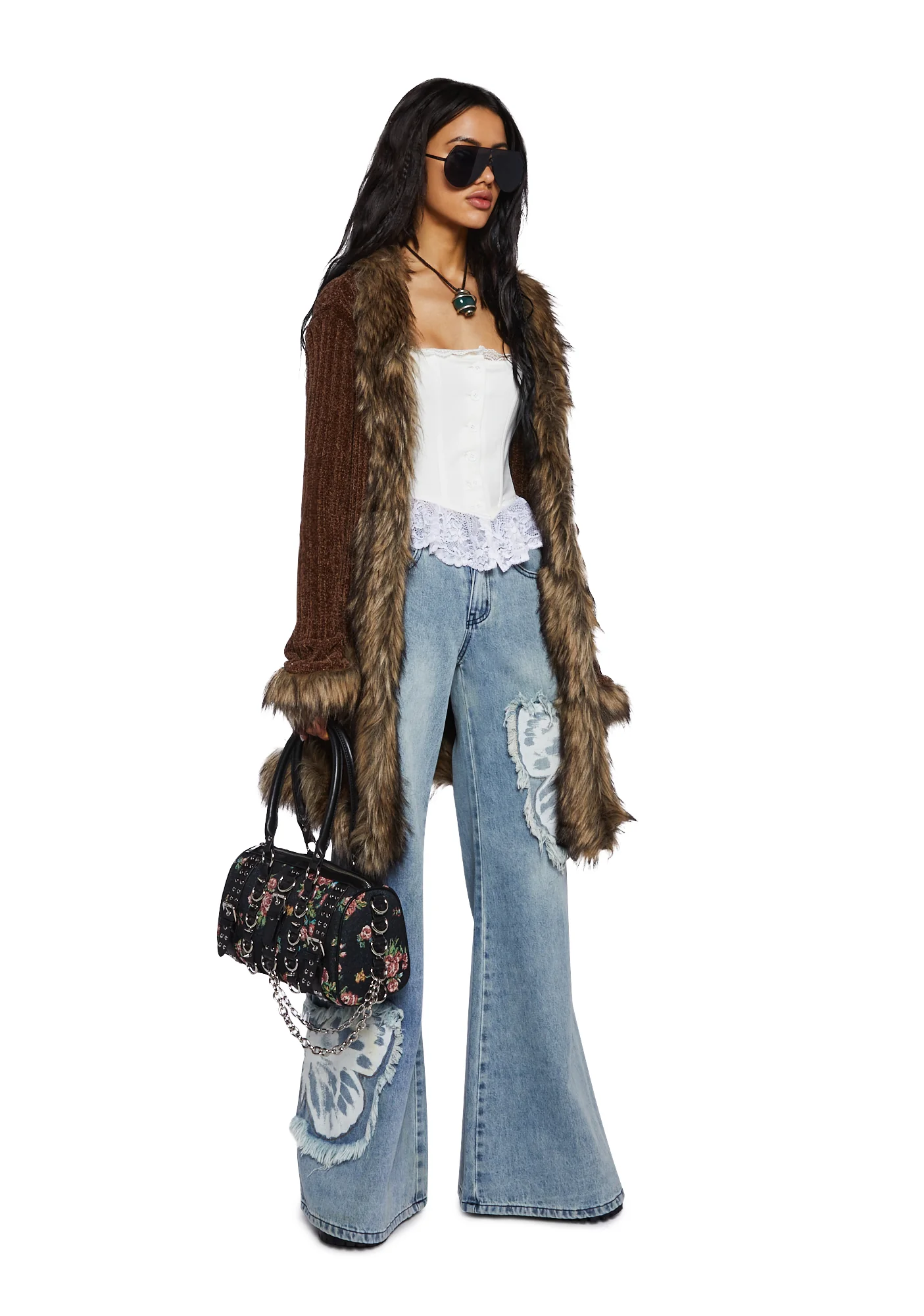 Fluttering Muse Wide Leg Jeans - Image 2