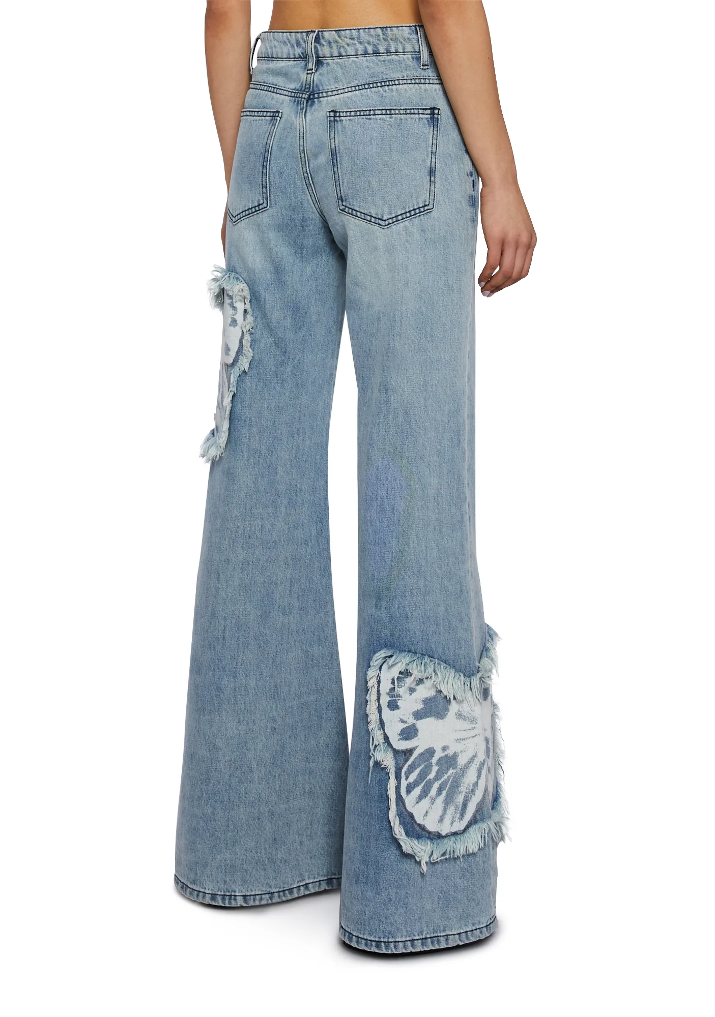 Fluttering Muse Wide Leg Jeans - Image 4