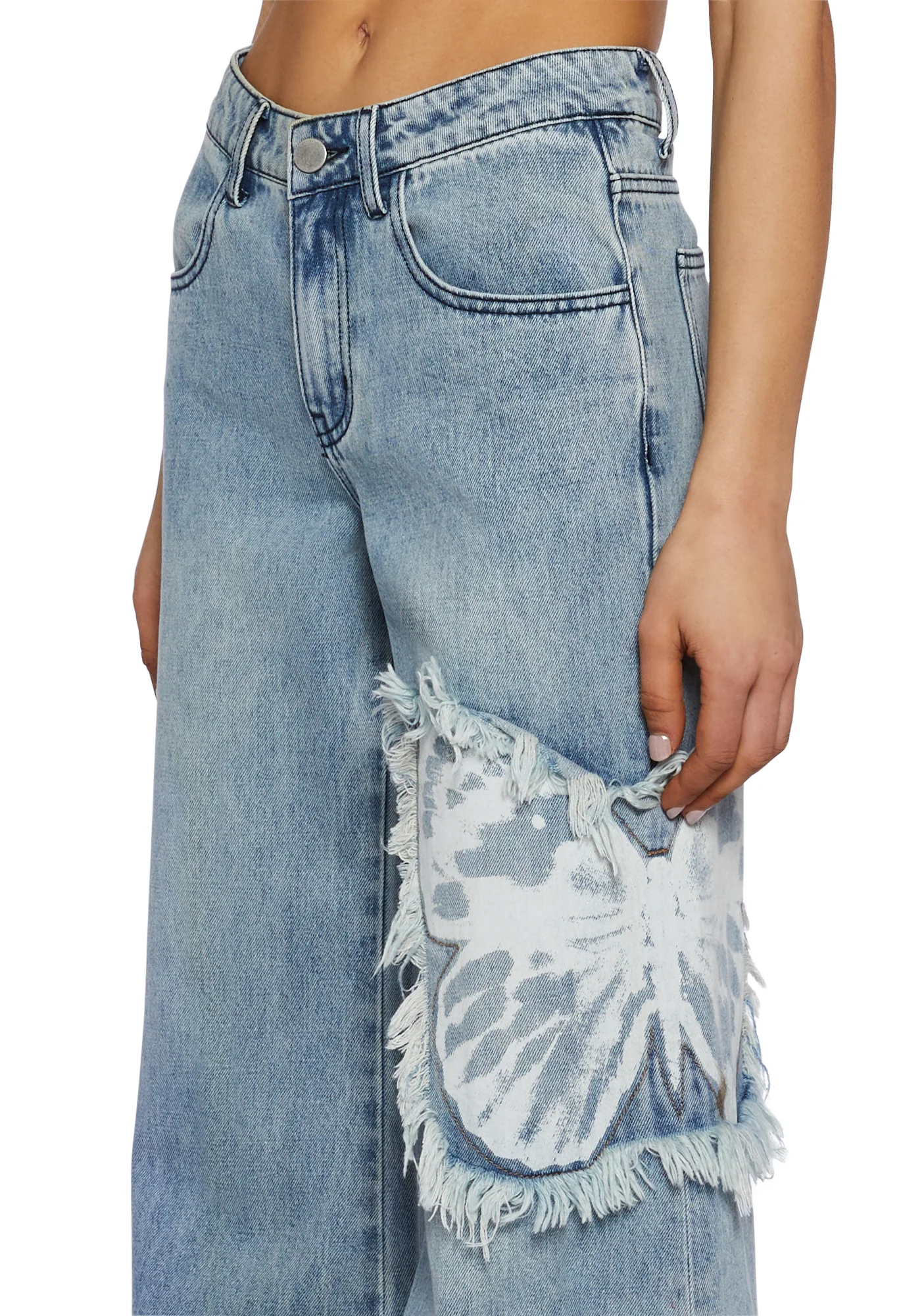 Fluttering Muse Wide Leg Jeans - Image 6