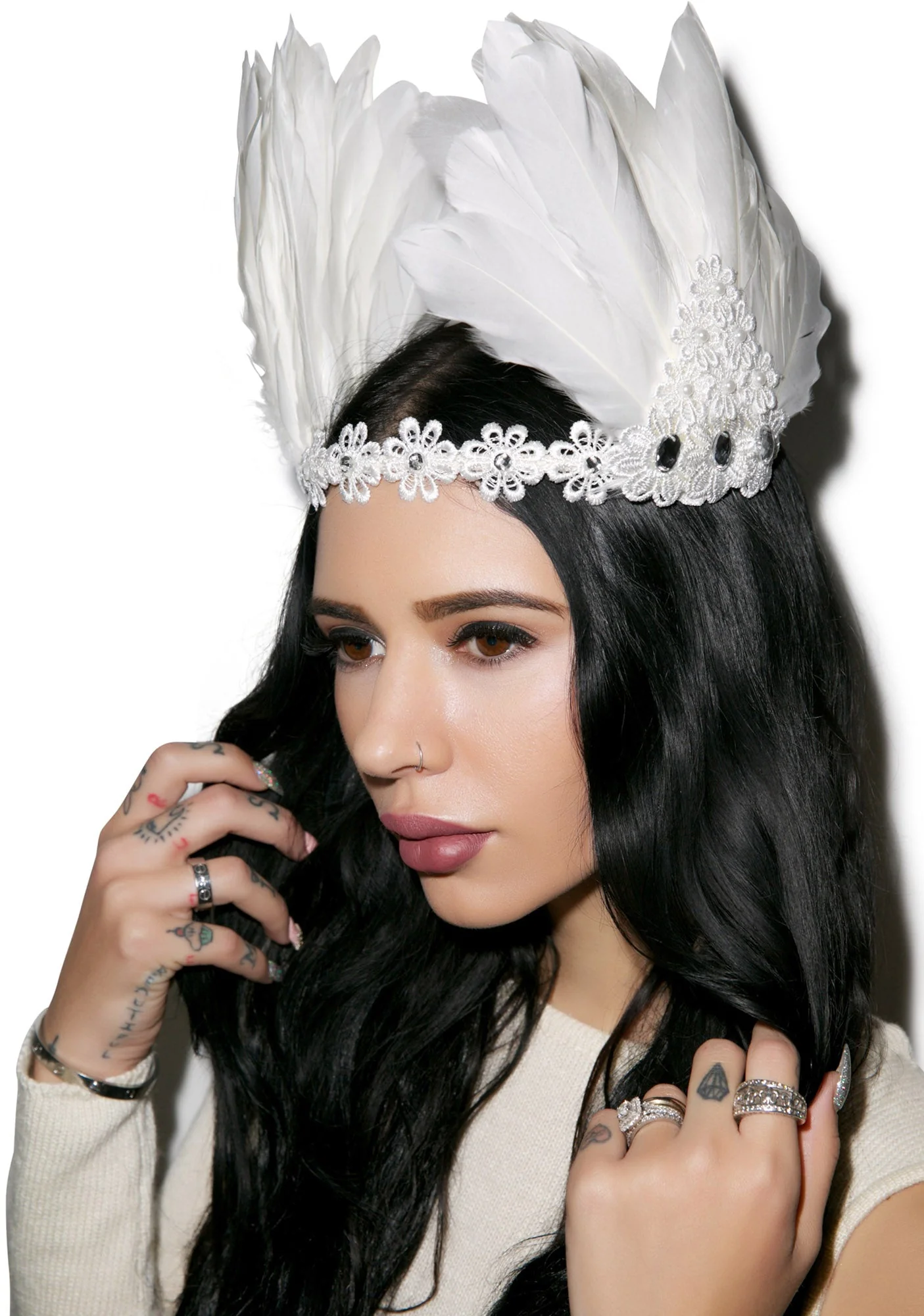 Fly Me To Heaven Headband - Black - Image 15