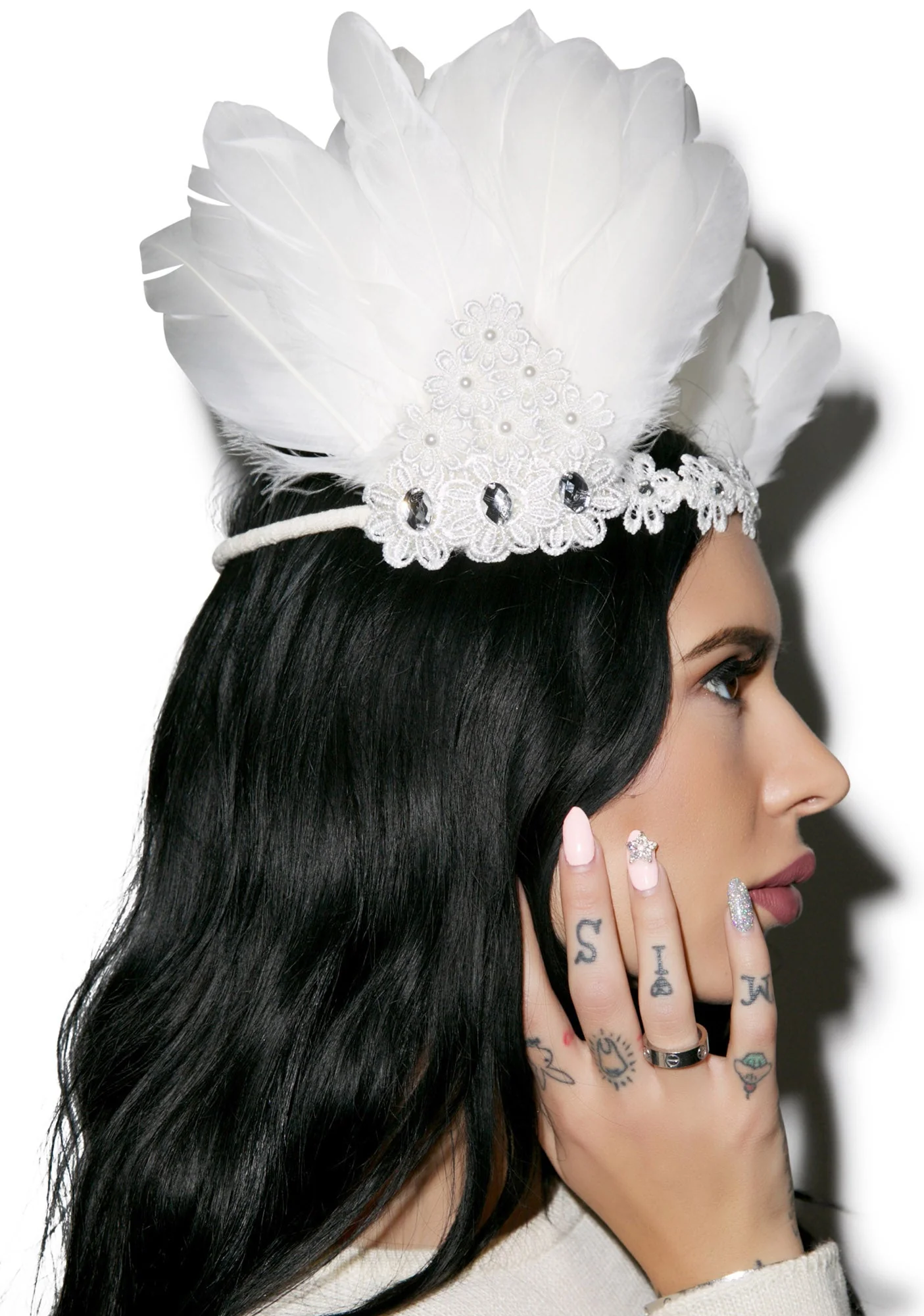 Fly Me To Heaven Headband - Black - Image 7