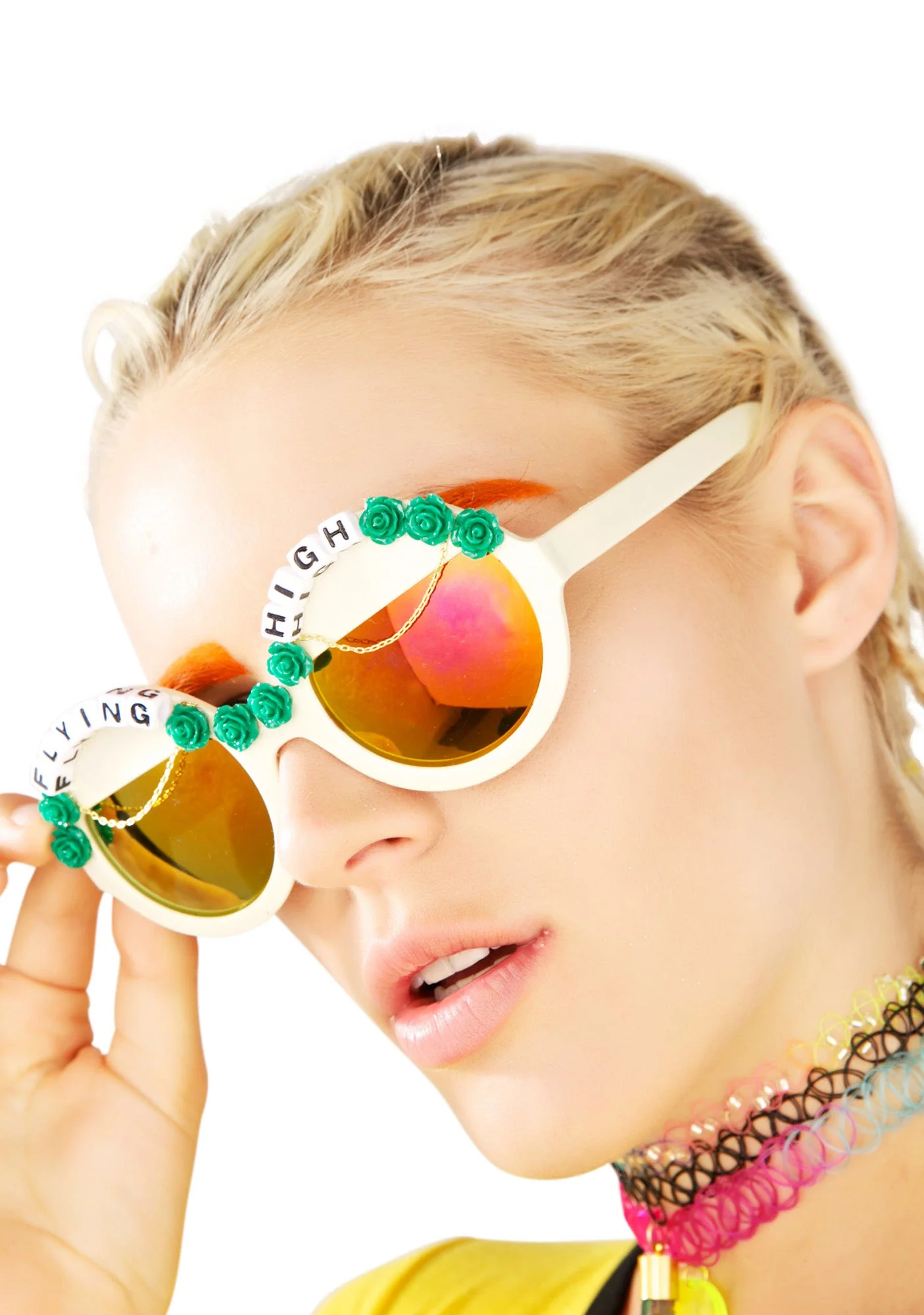 Flying High Sunglasses - Green - Image 2
