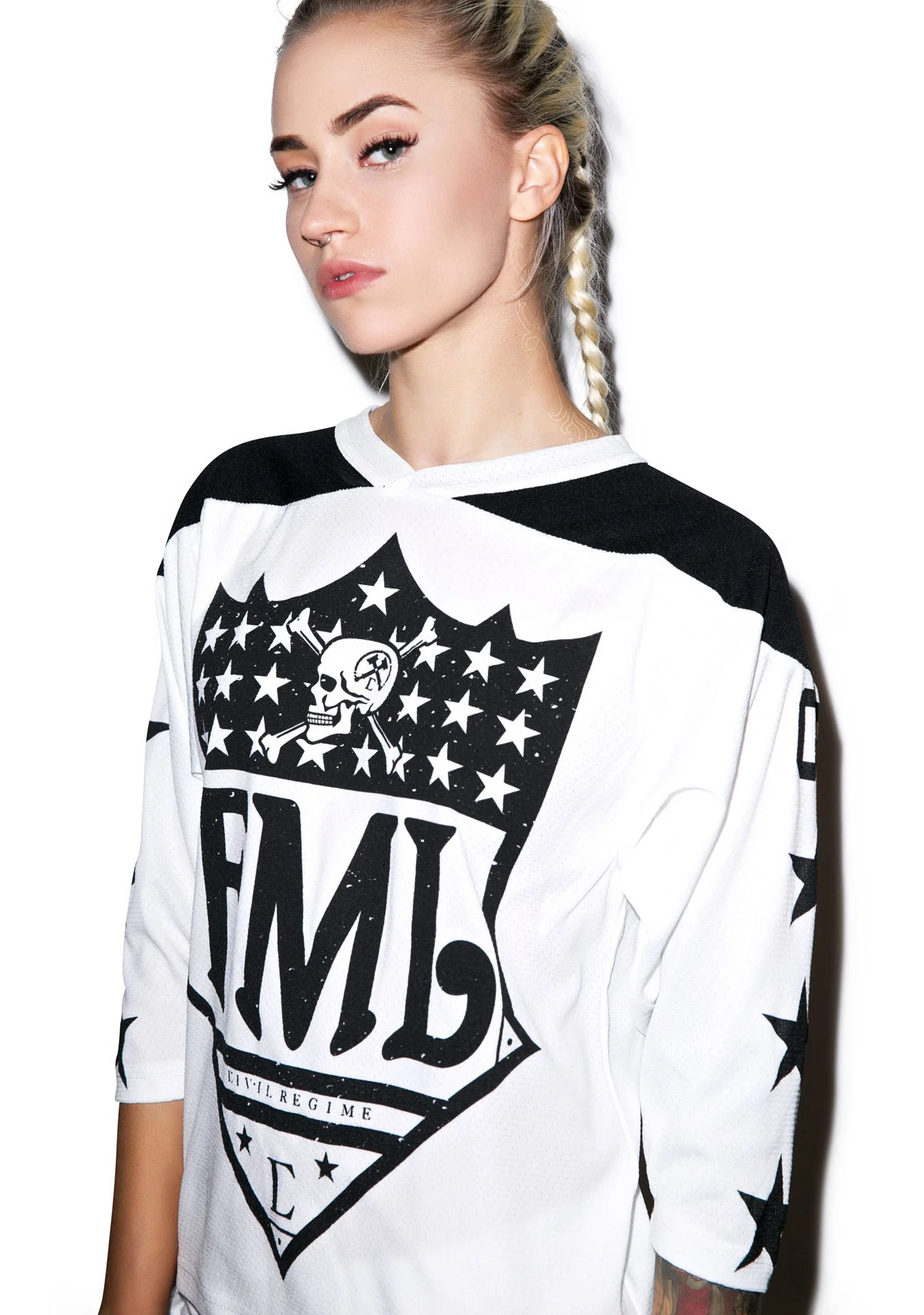 FML Hockey Jersey - White - Image 9