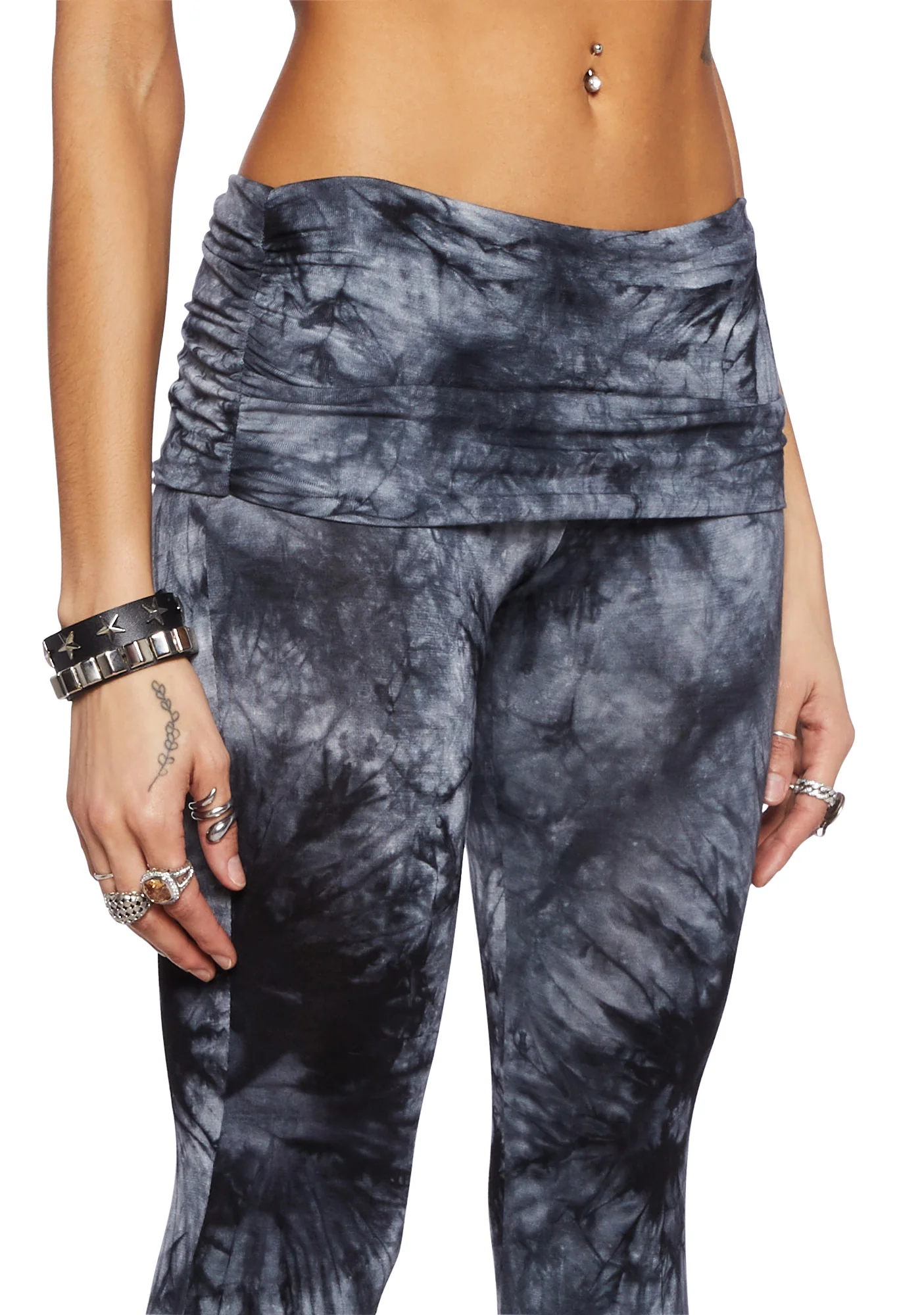 Dew Morning Flare Pants- Grey - Image 4