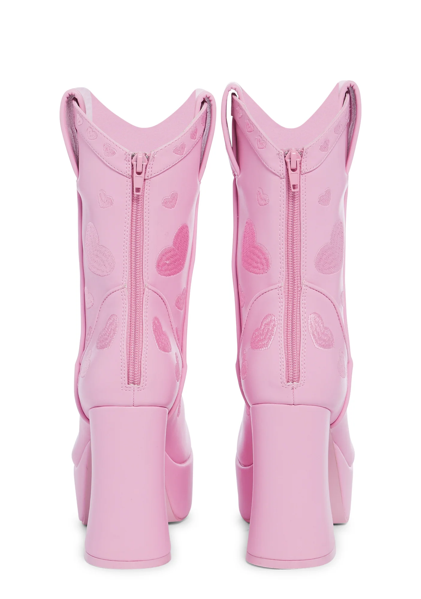 Follow The Sunset Cowboy Boots - Pink - Image 4