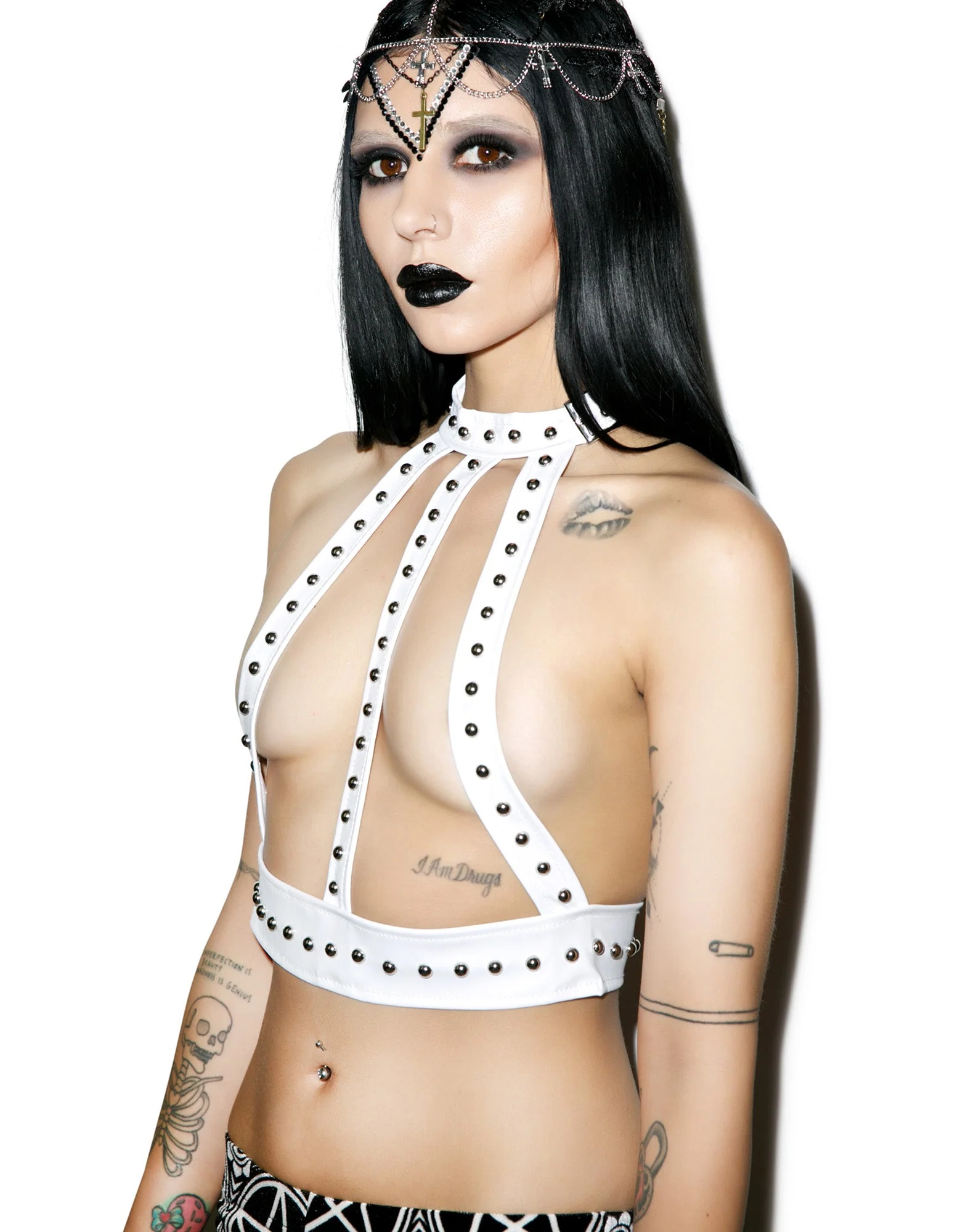 Folsom Halter Harness - Black - Image 4