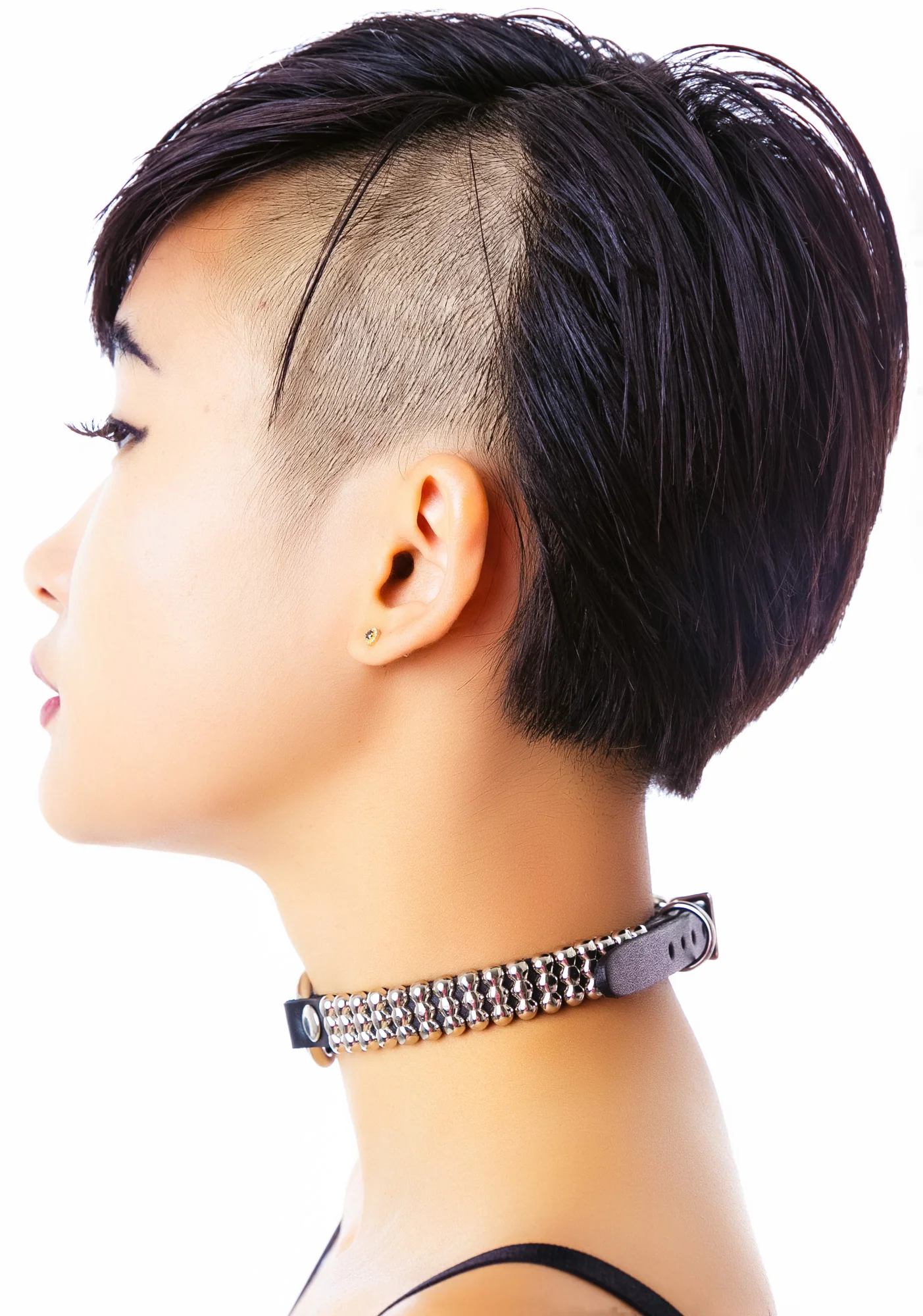 Folsom Round Studded Necklace - Image 3