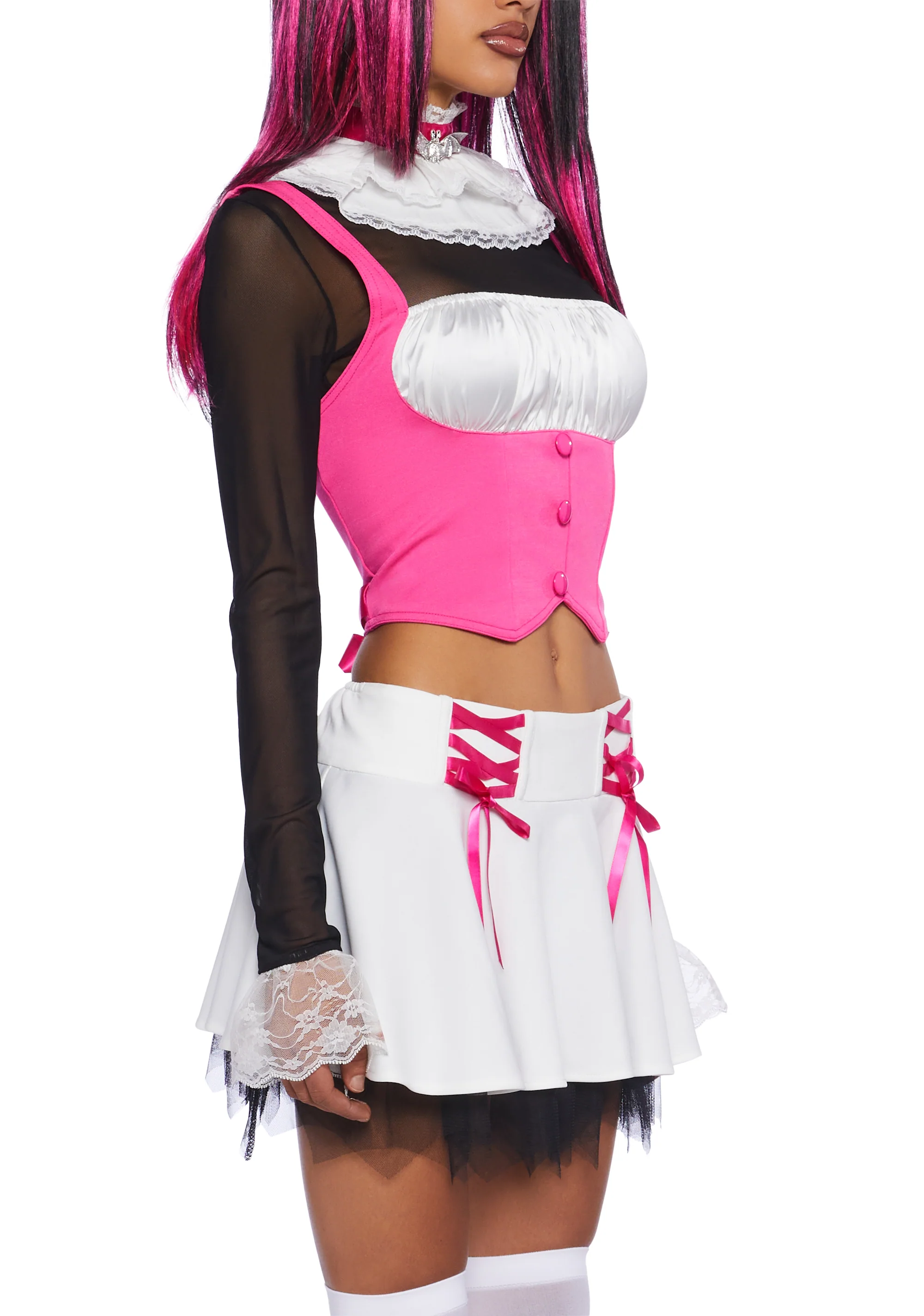 For Ghouls Only Premium Costume And Wig Set - Image 2