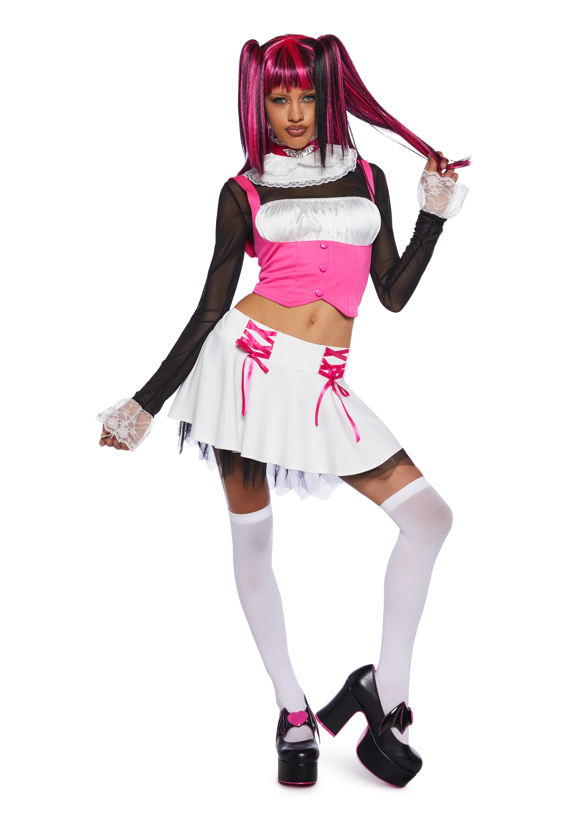 For Ghouls Only Premium Costume And Wig Set - Image 3