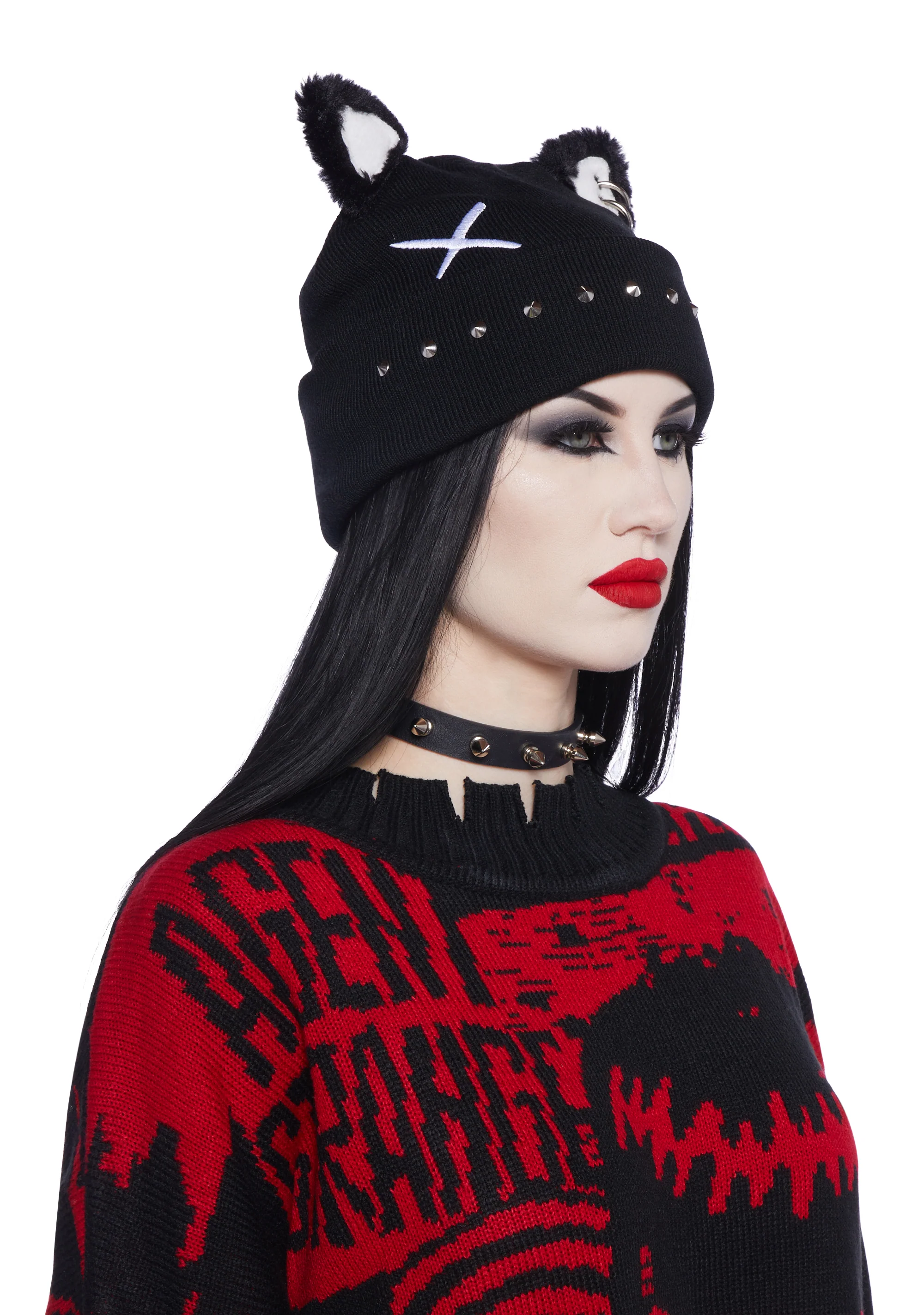 For Punk Kitties Only Beanie - Image 3