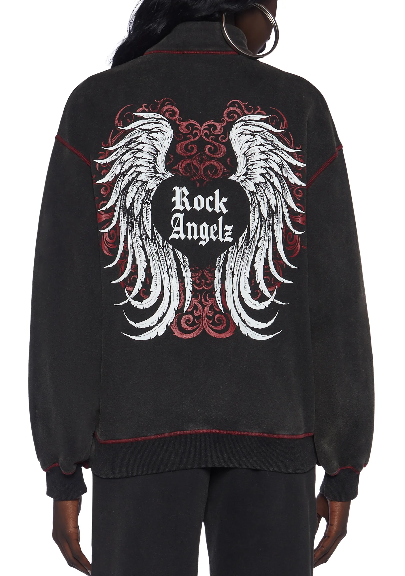 For The Record Zip-Up Hoodie - Image 5