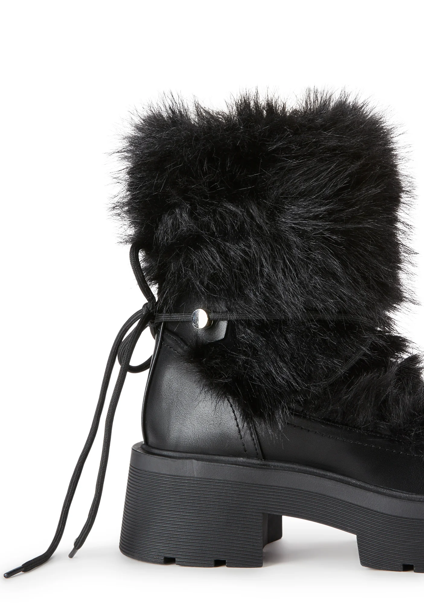 Forbes-1 Platform Boots - Black - Image 2