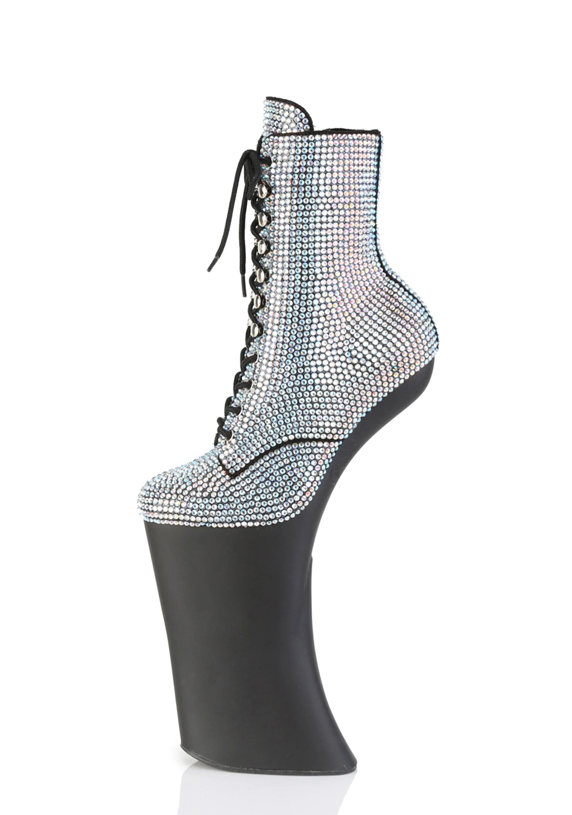 Forbidden-1020RS Platform Ankle Boots-Black - Image 2