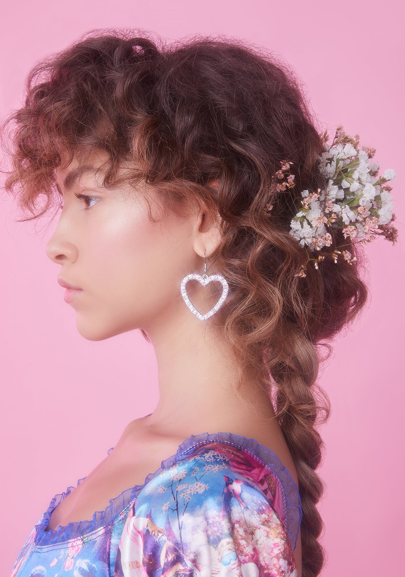 Forbidden Lover Heart Earrings - Image 2