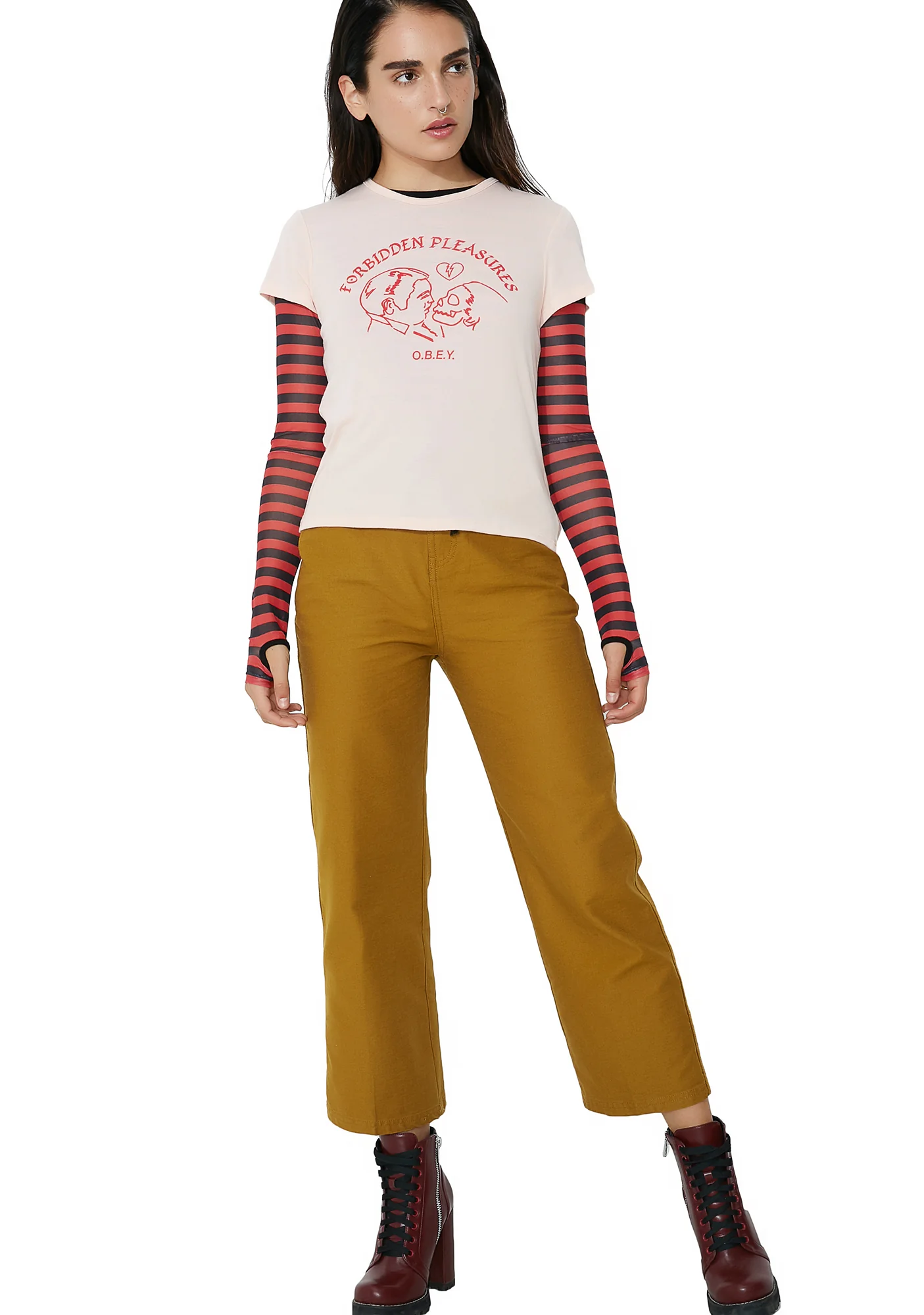 Forbidden Pleasures Babydoll Tee - Image 5