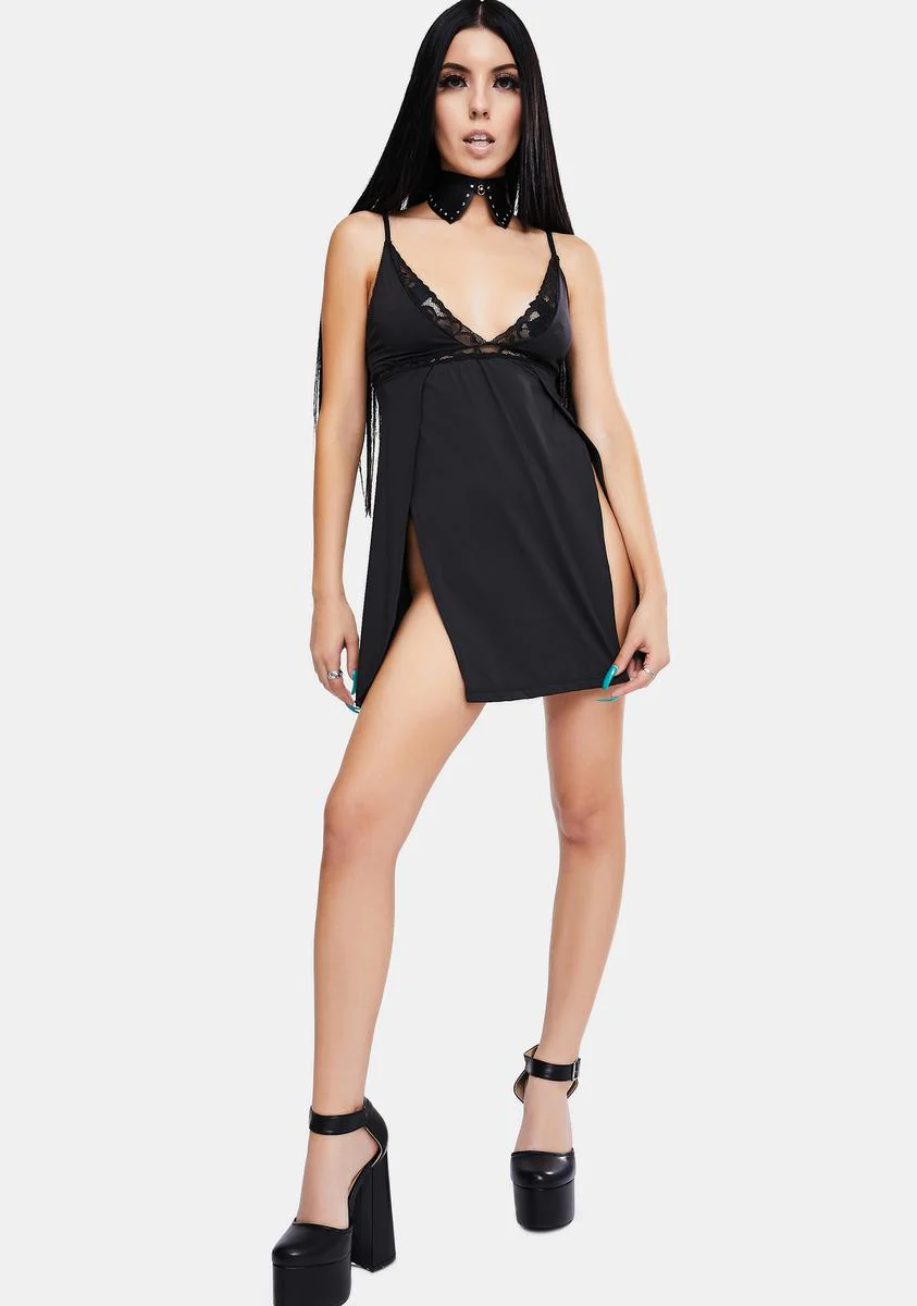 Forbidden Romance Babydoll Chemise Set - Image 3