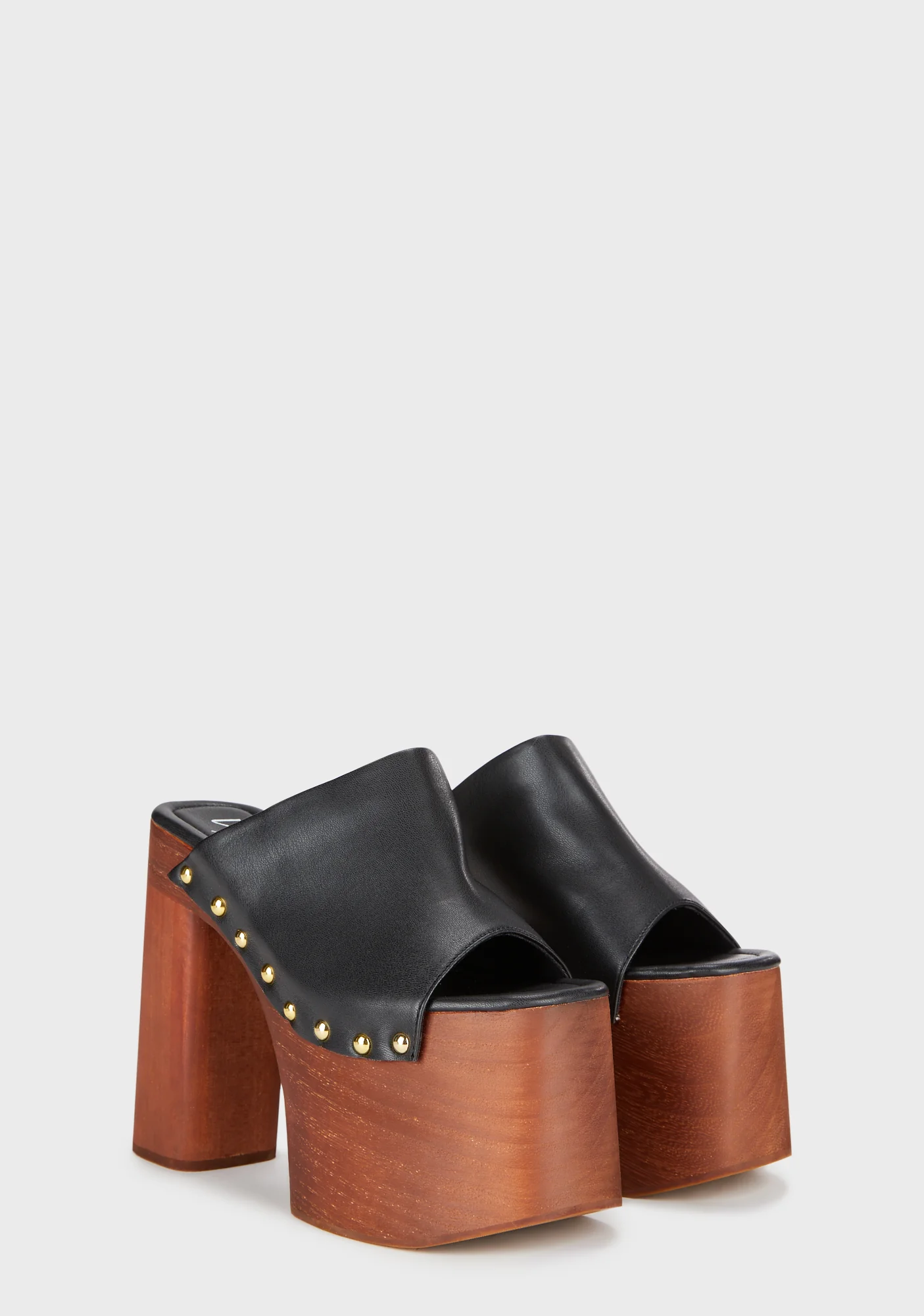 Foreman Platform Heels - Black - Image 3