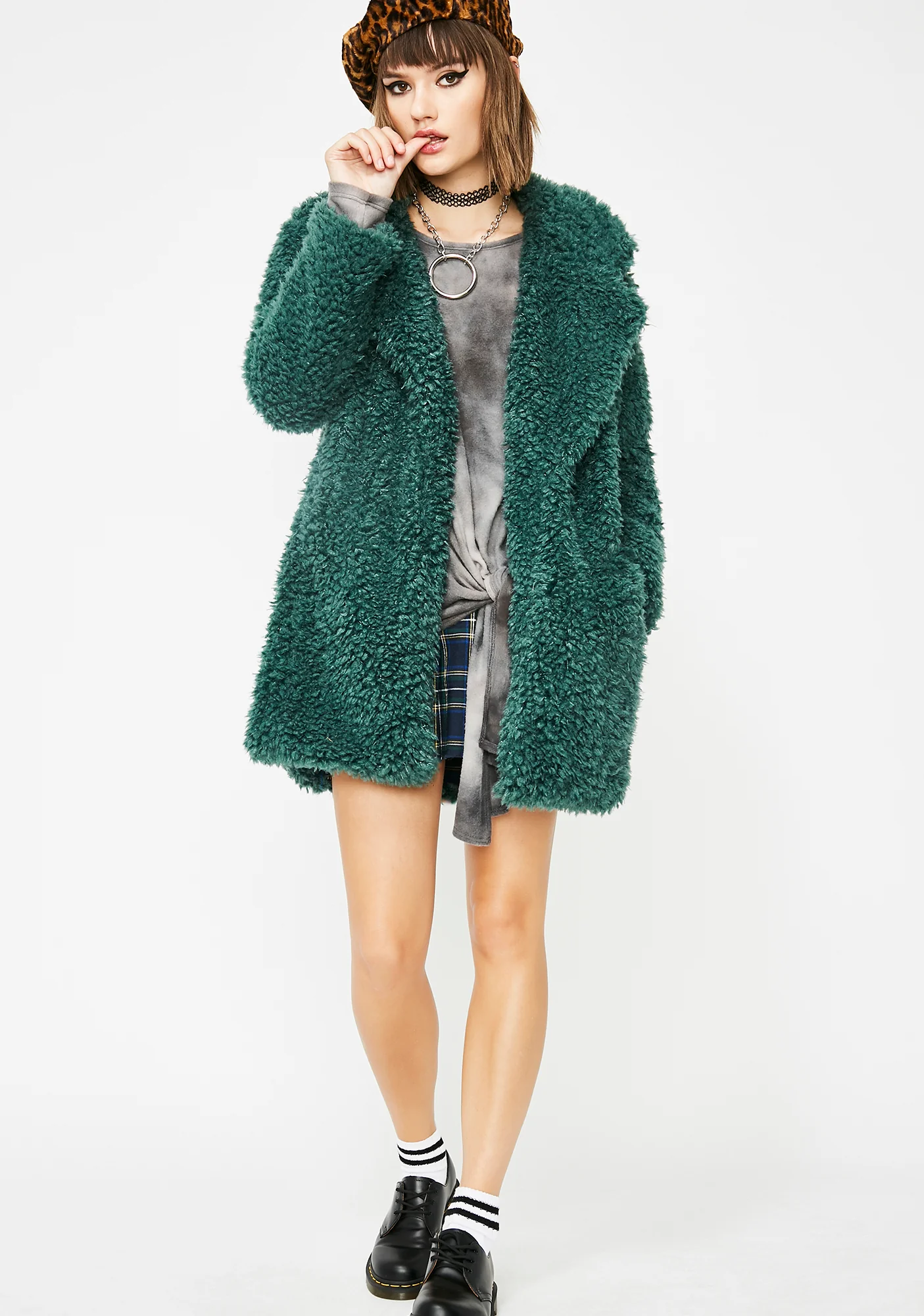 Forest Wanderer Fuzzy Coat - Image 3