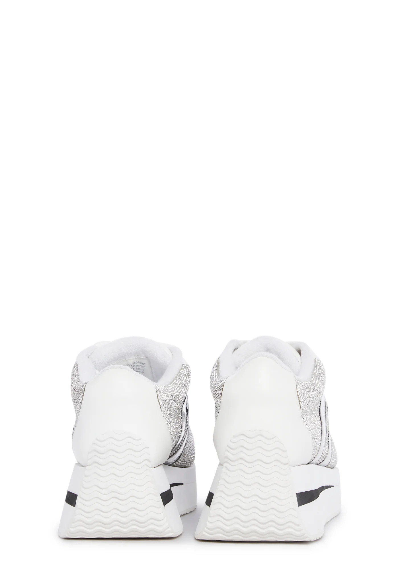 Forever Diamondz Platform Sneakers  - Iridescent - Image 4