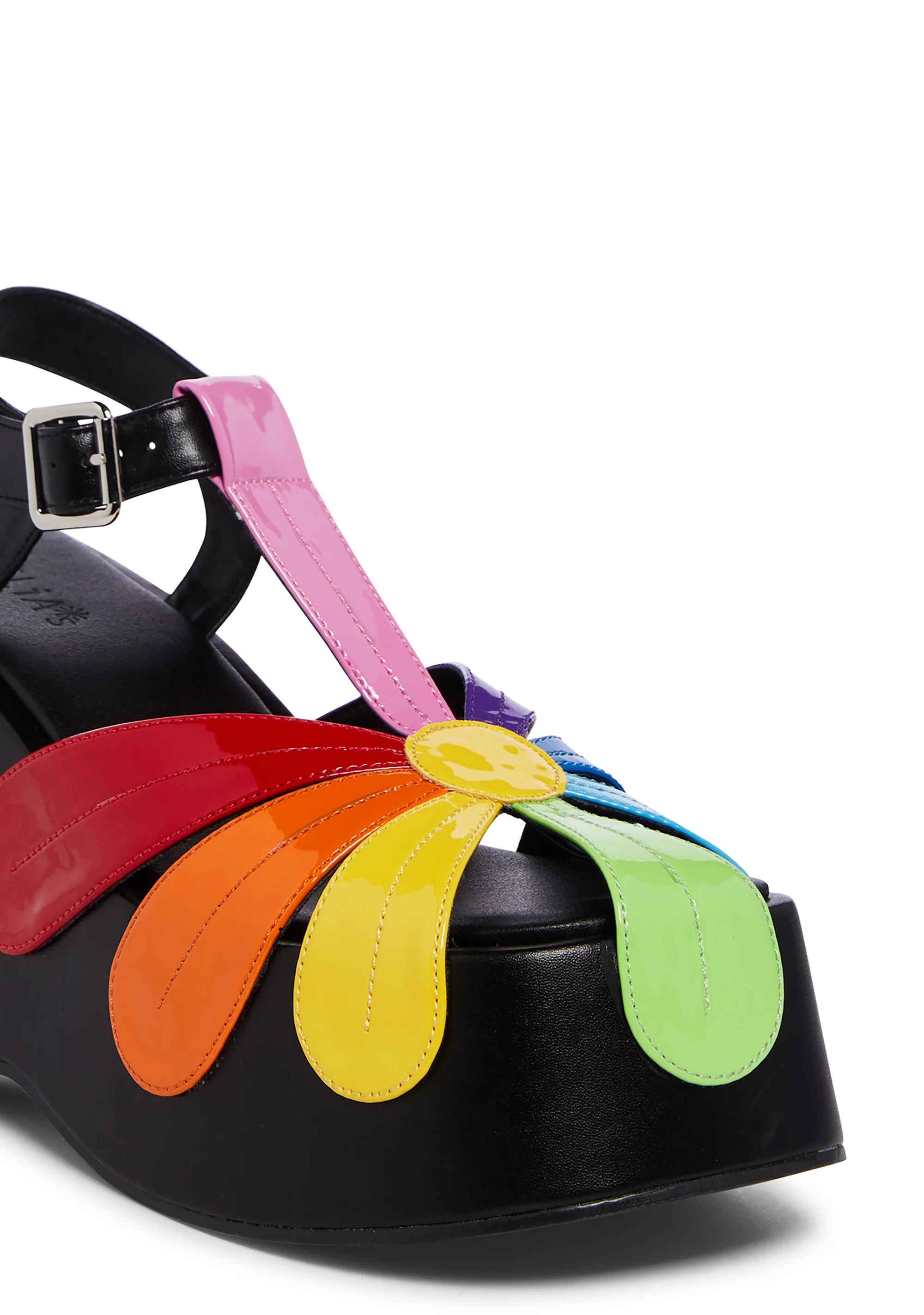 Forever Frolicking Platform Sandals - Rainbow - Image 2