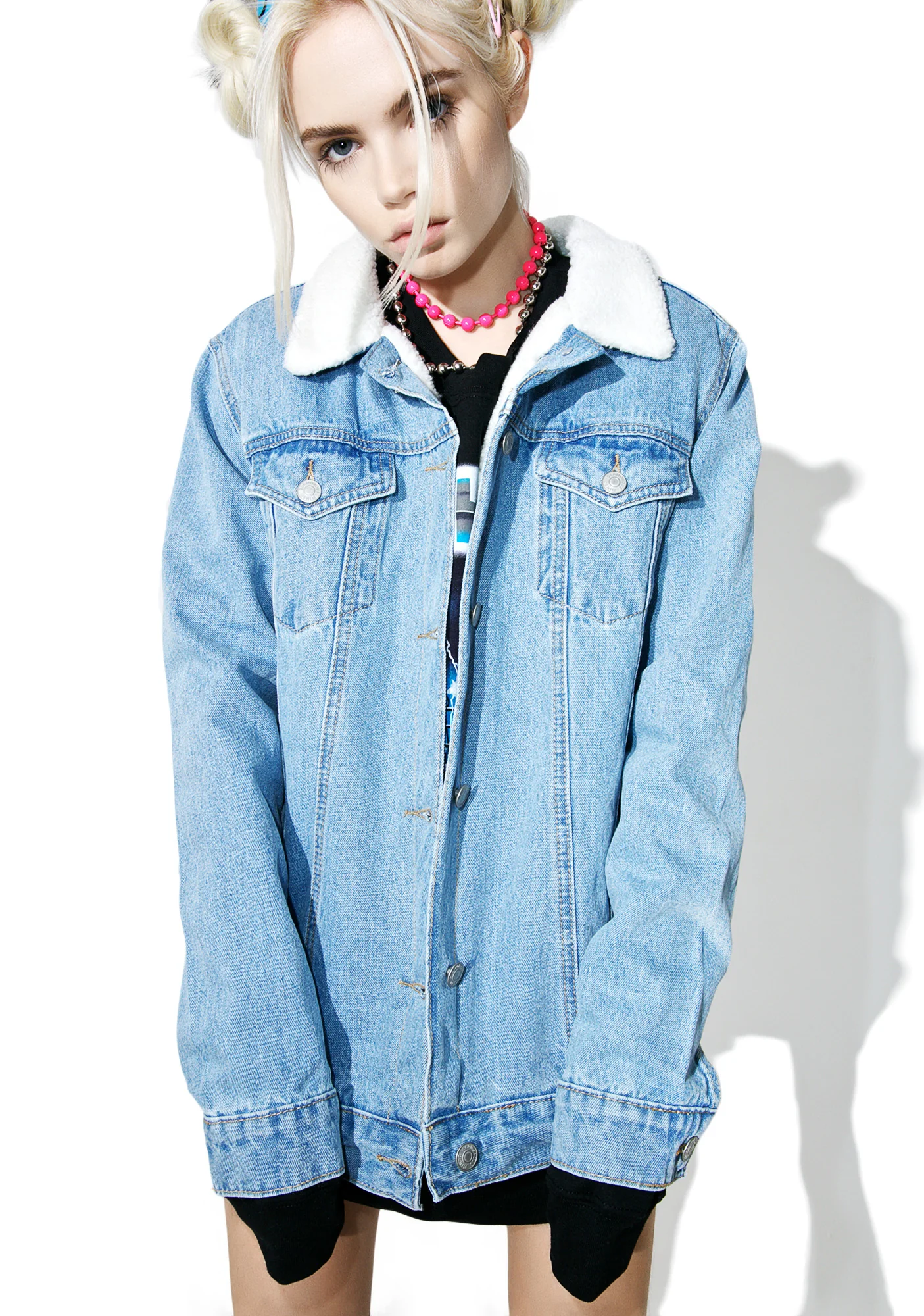 Forever Or Never Denim Jacket - Image 2