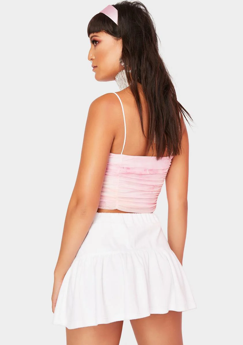 Forever Summer Ruched Tank Top - Image 4