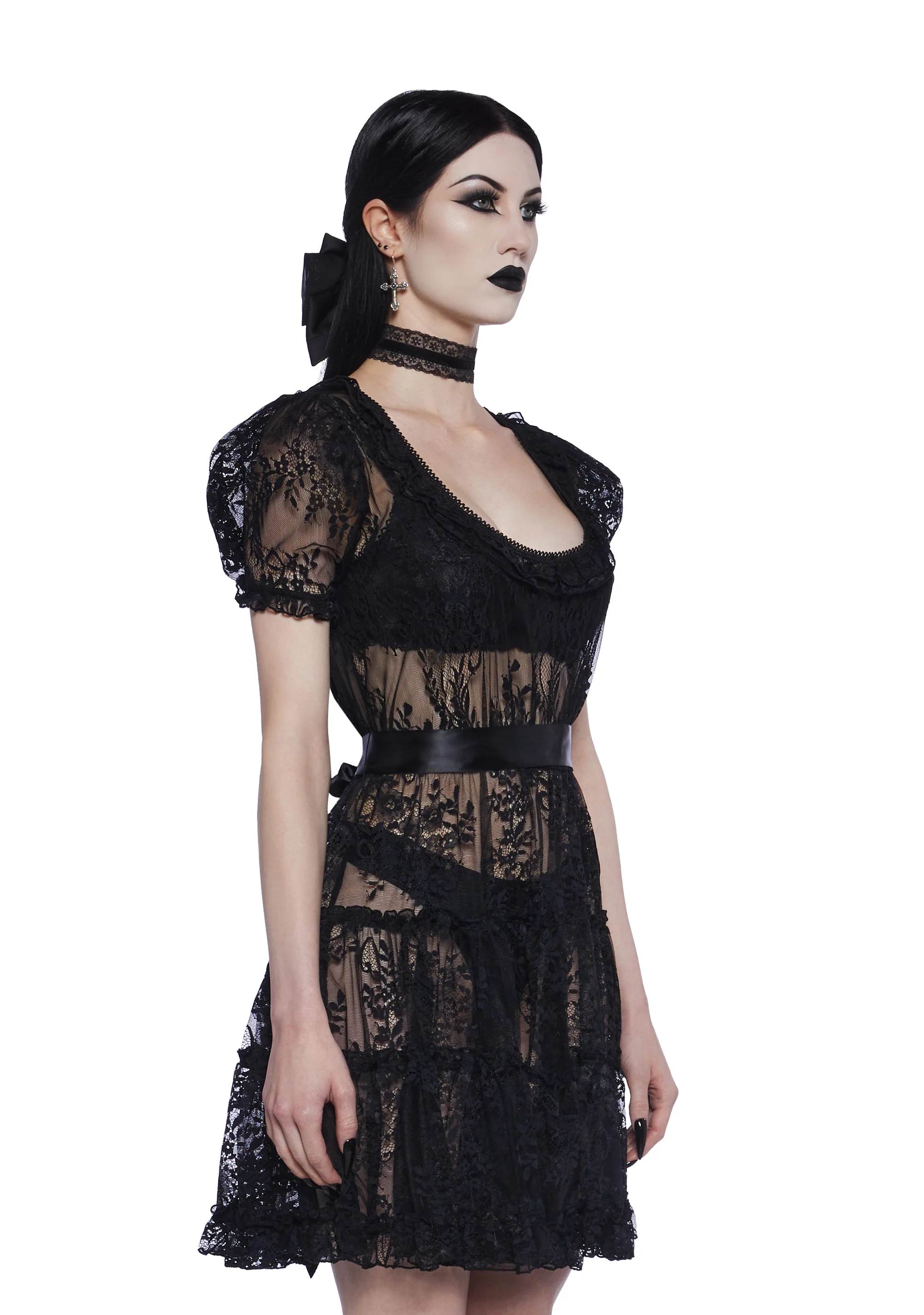 Forlorn Loveliness Mini Dress - Image 3