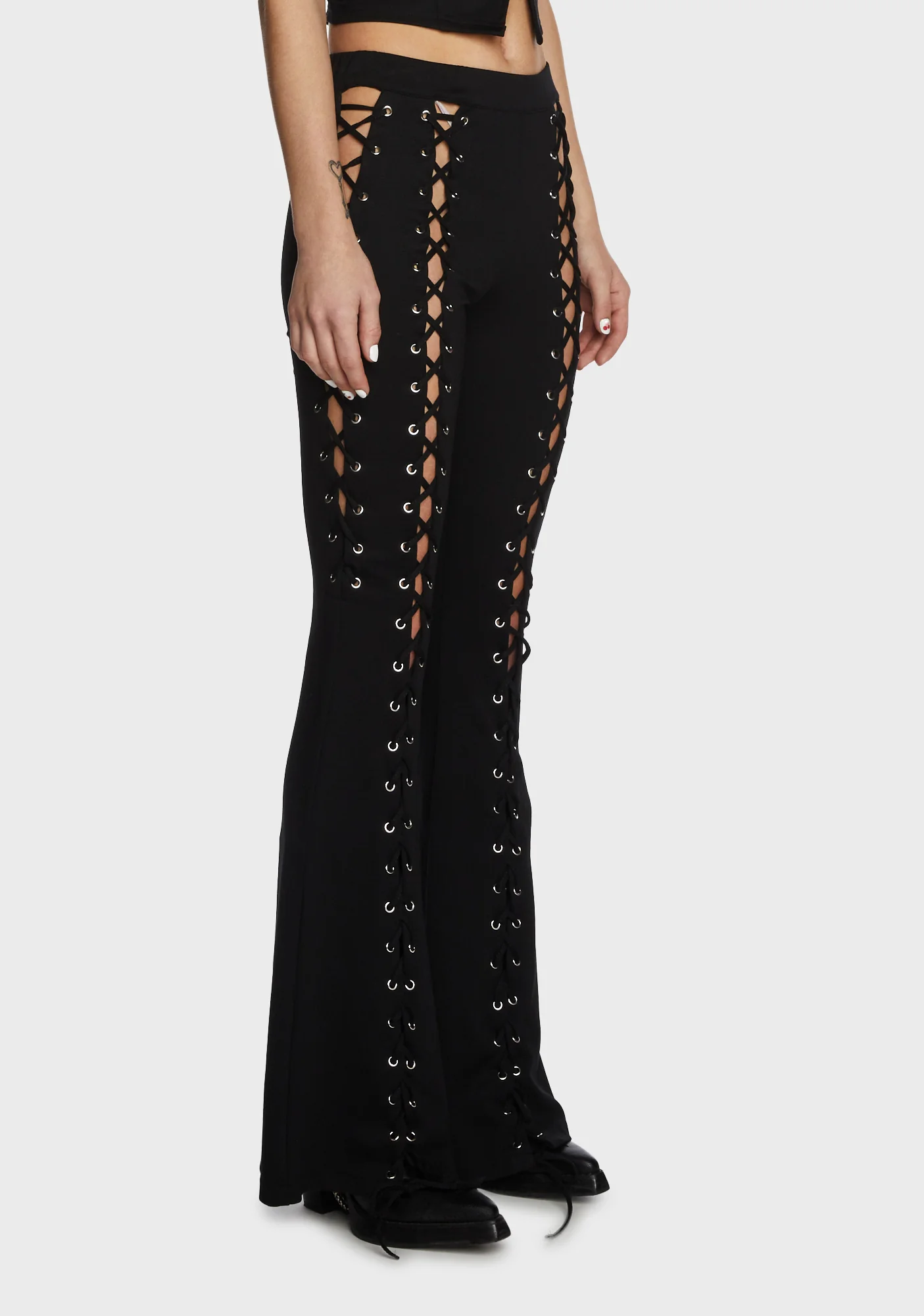 Foxy Rider Lace-Up Leggings - Image 3