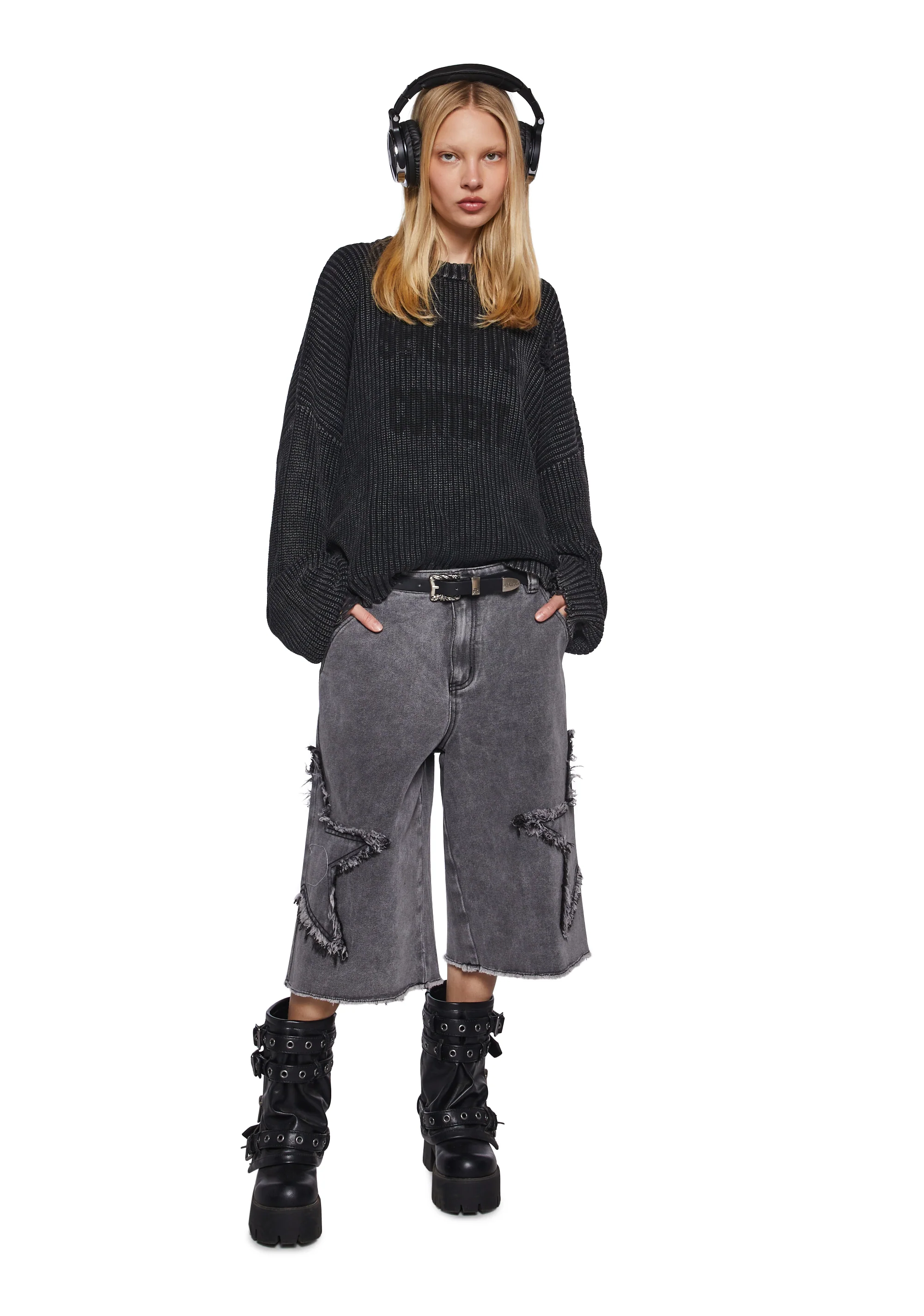 Fragile Knit Sweater - Image 2