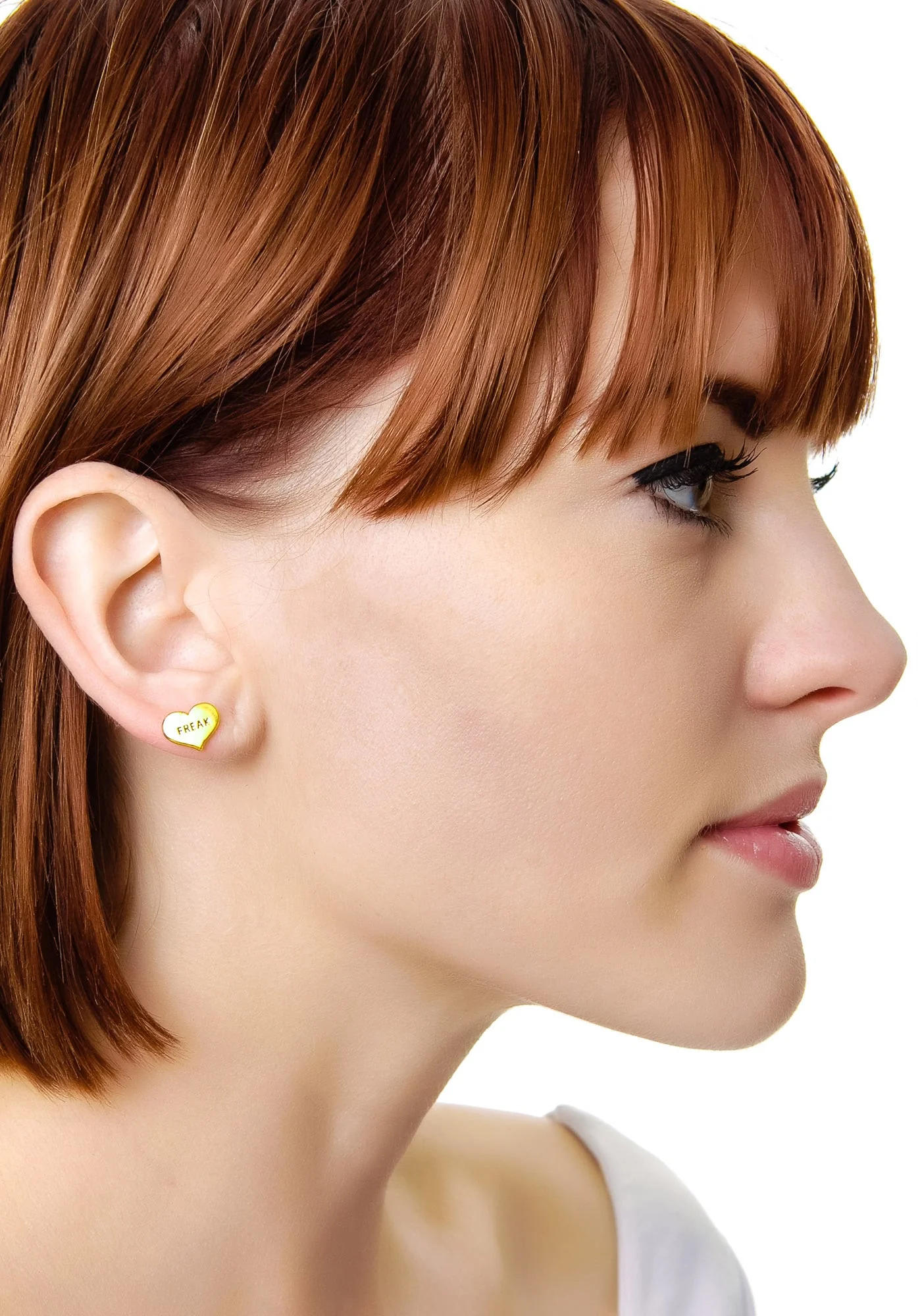 Freak Ear Stud - Gold - Image 3