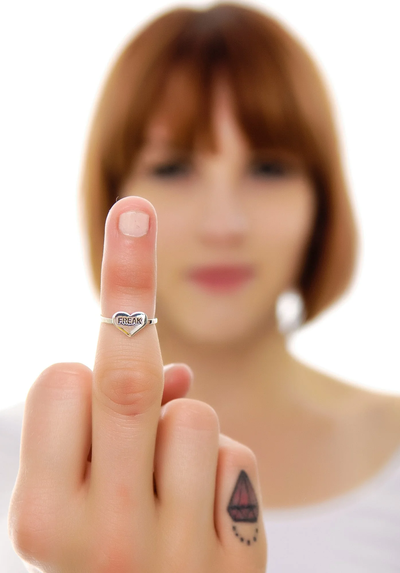 Freak Midi Ring - Gold - Image 2