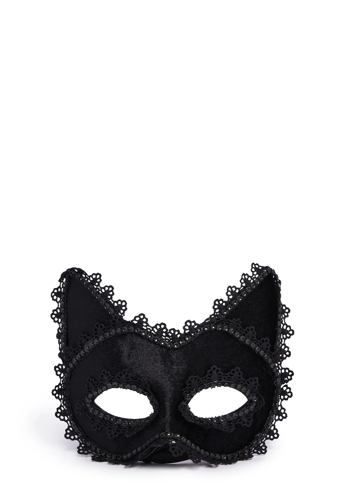Freakish Feline Velvet Mask - Image 4