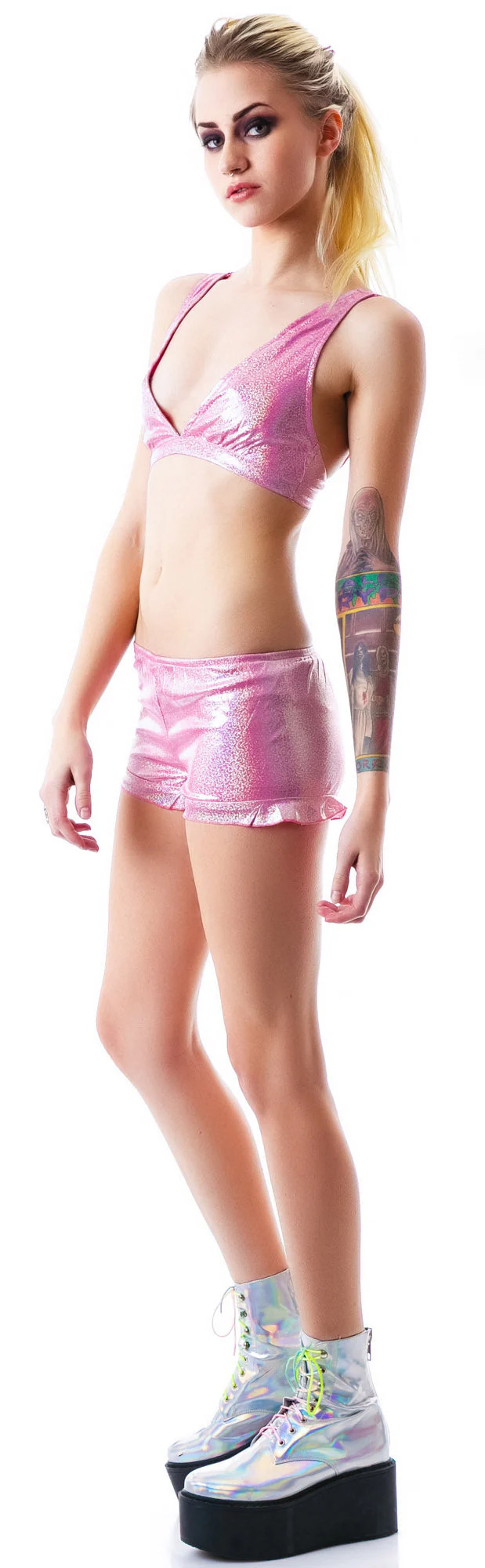 Freaks in Love Cami Set - Light Pink - Image 11