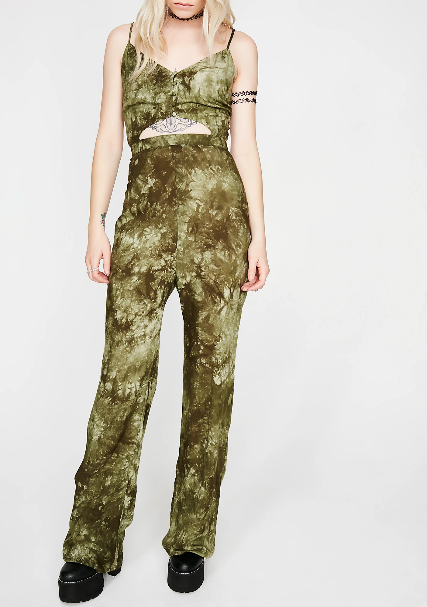 Free Thinker Cut-Out Jumpsuit - Image 2