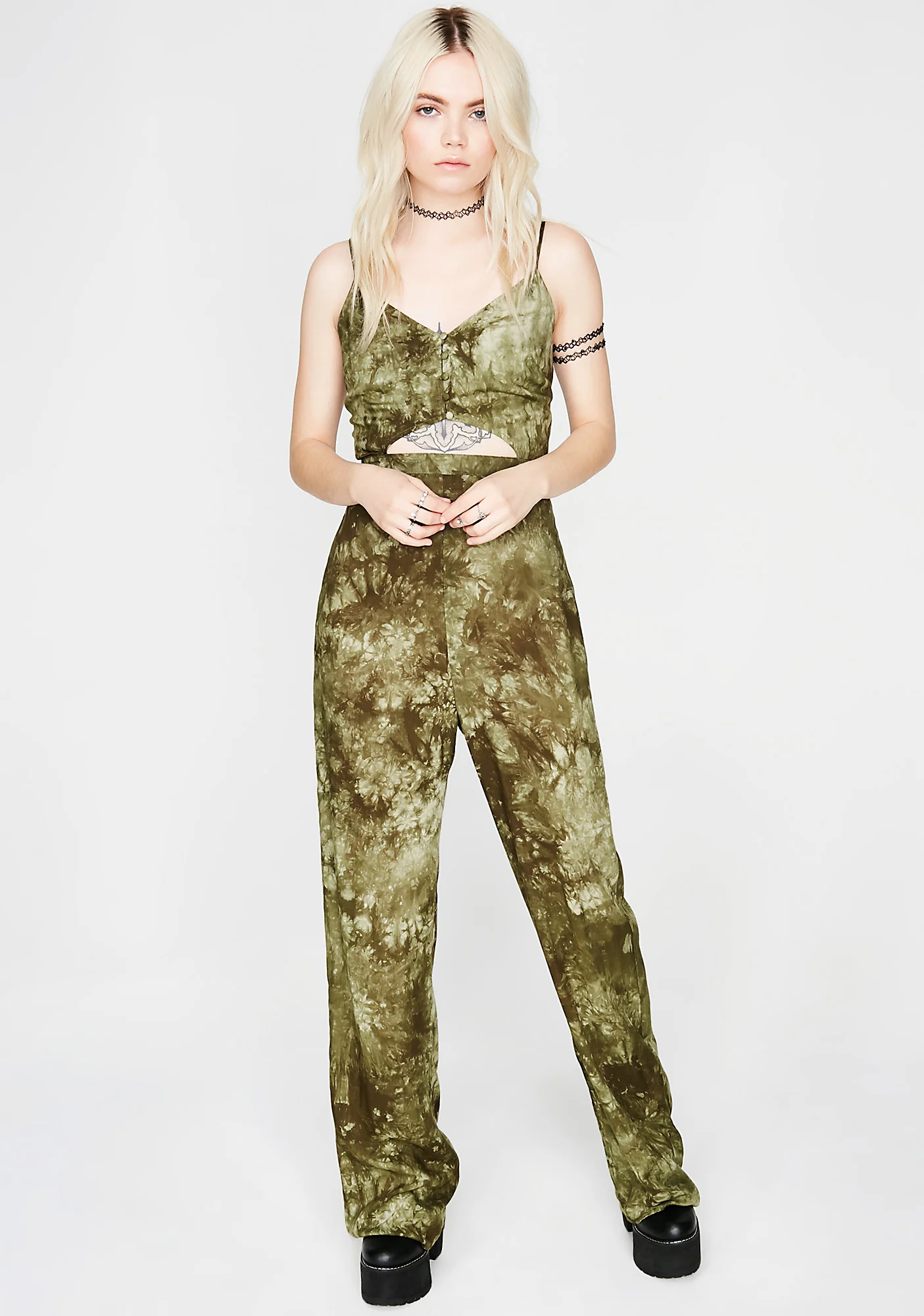 Free Thinker Cut-Out Jumpsuit - Image 4