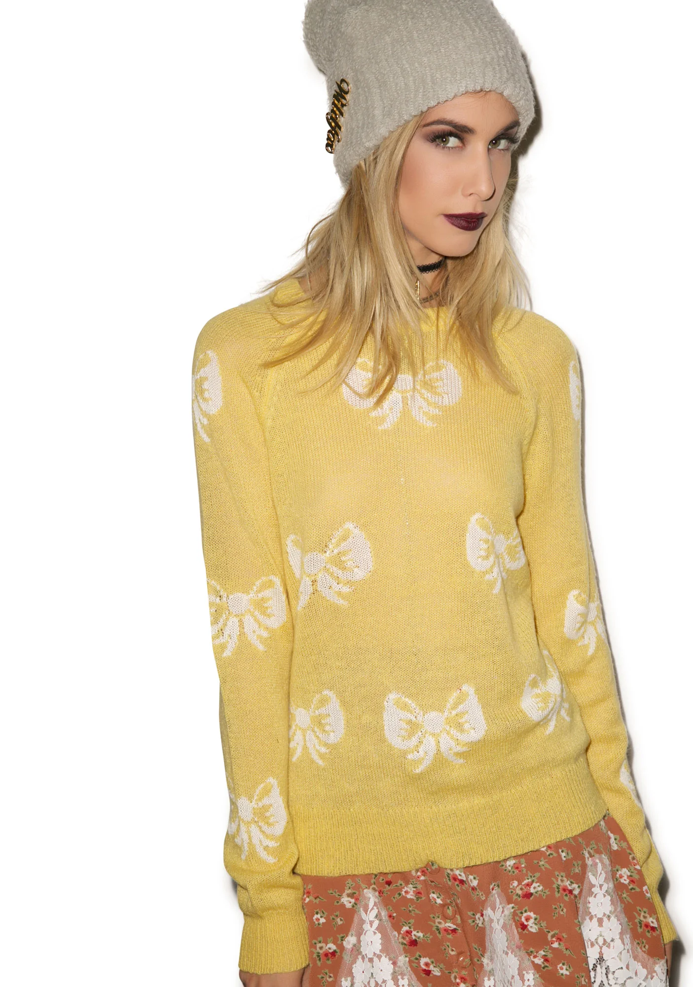 French Bows Party Sweater - Image 3