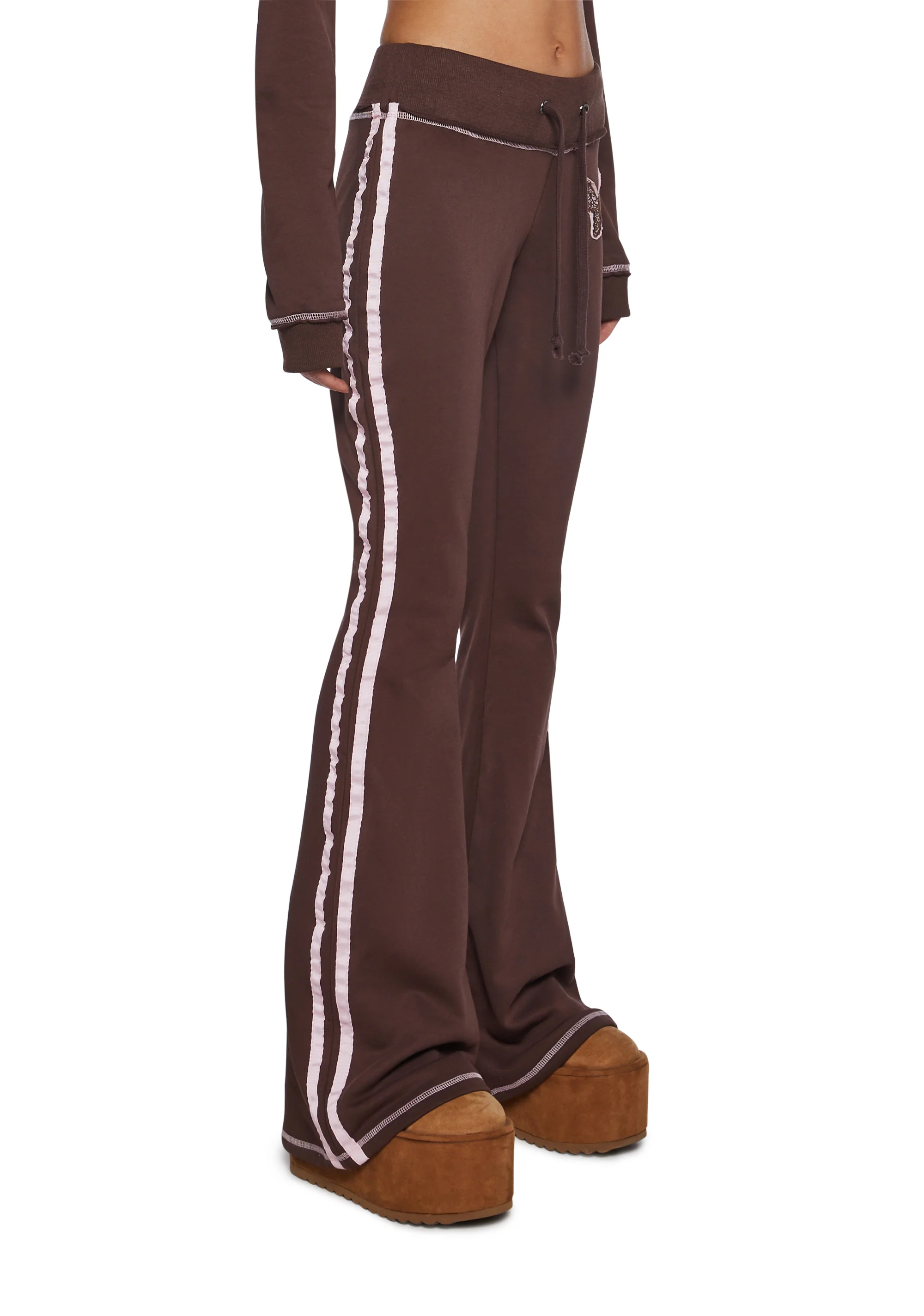Skater Heart Low Rise Sweatpants - Image 3