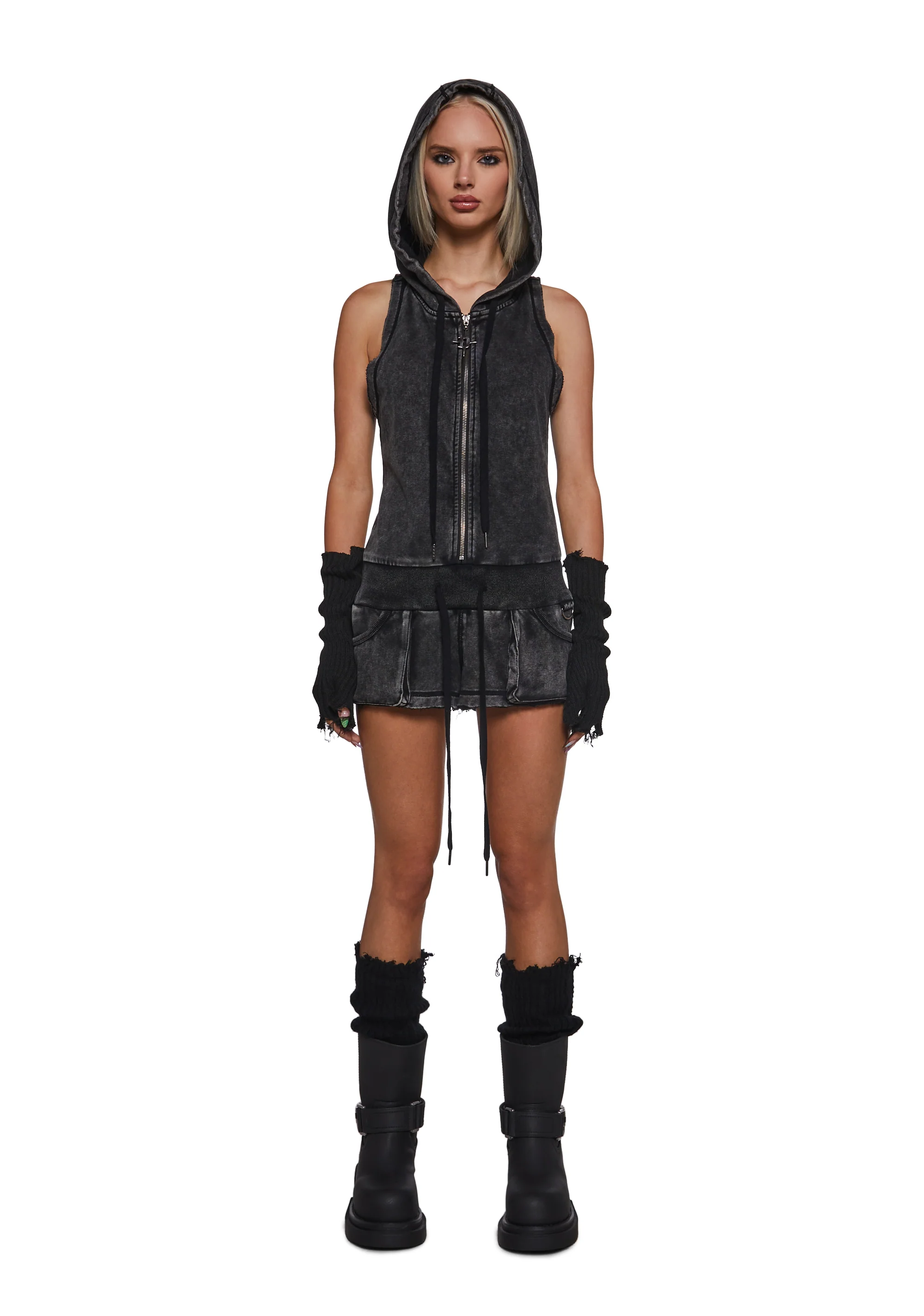 Outro French Terry Romper - Image 2