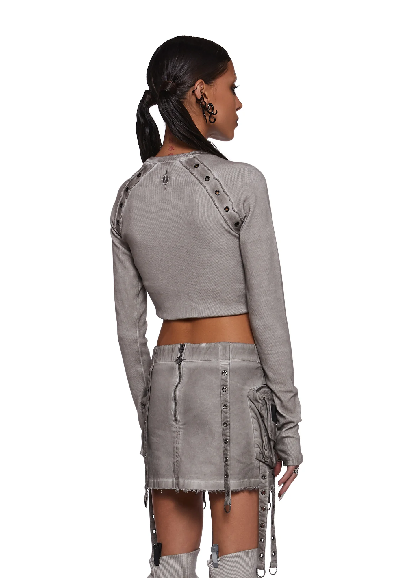 Frequency Raglan Top - Sand - Image 4