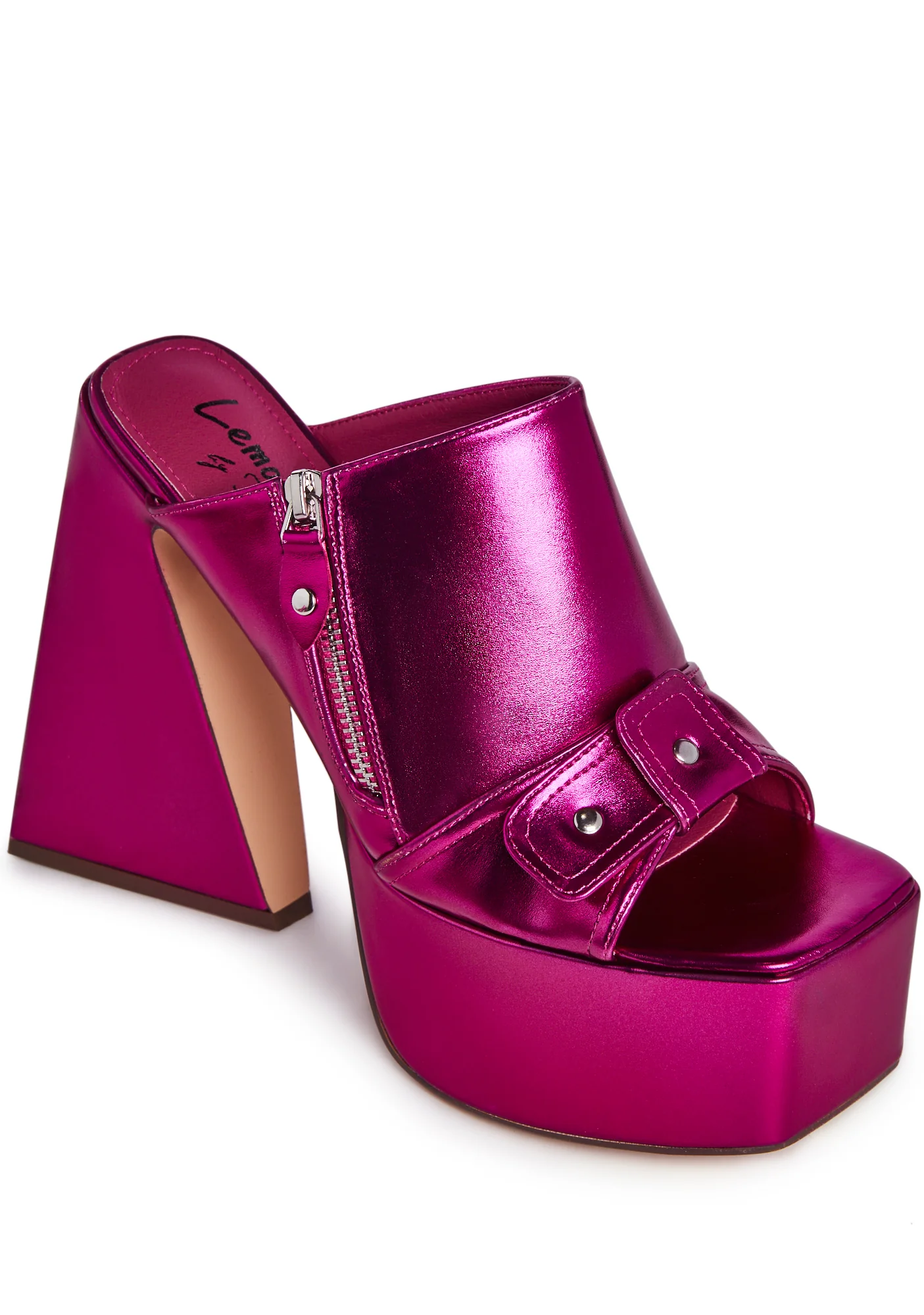 Fresh Block Heels - Pink - Image 2