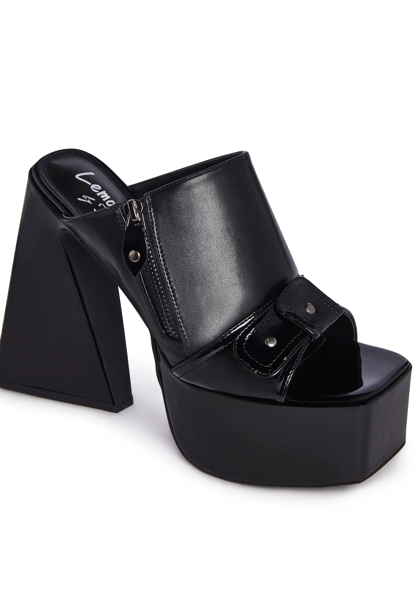 Fresh Platform Heels - Black - Image 2