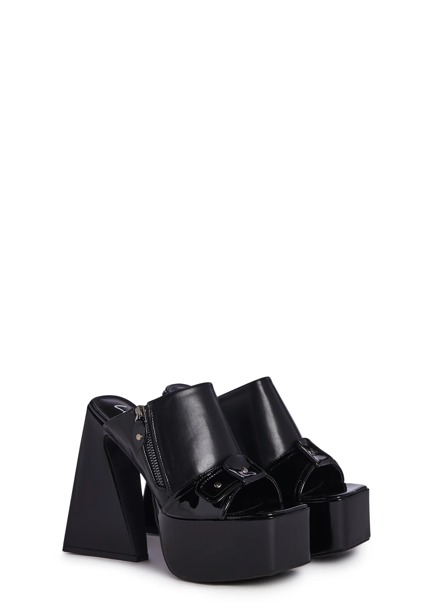 Fresh Platform Heels - Black - Image 3