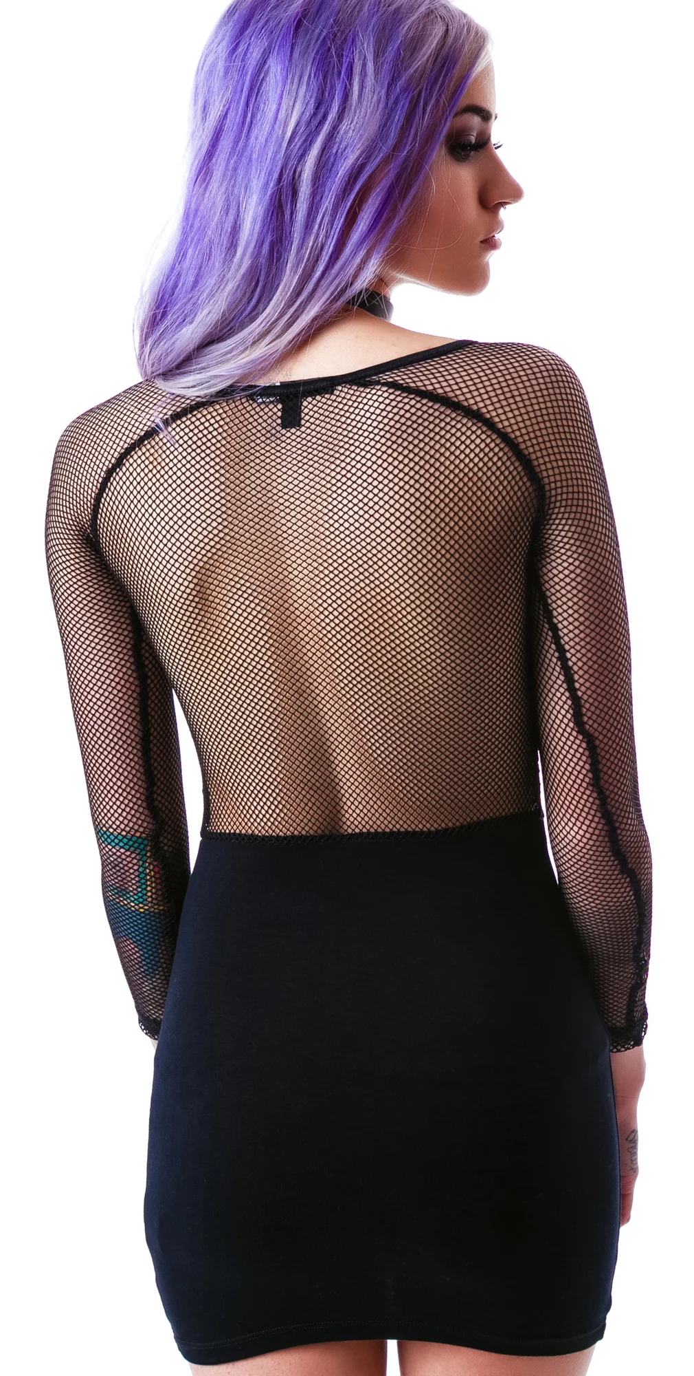 Freshest Fishnet Dress - Image 5