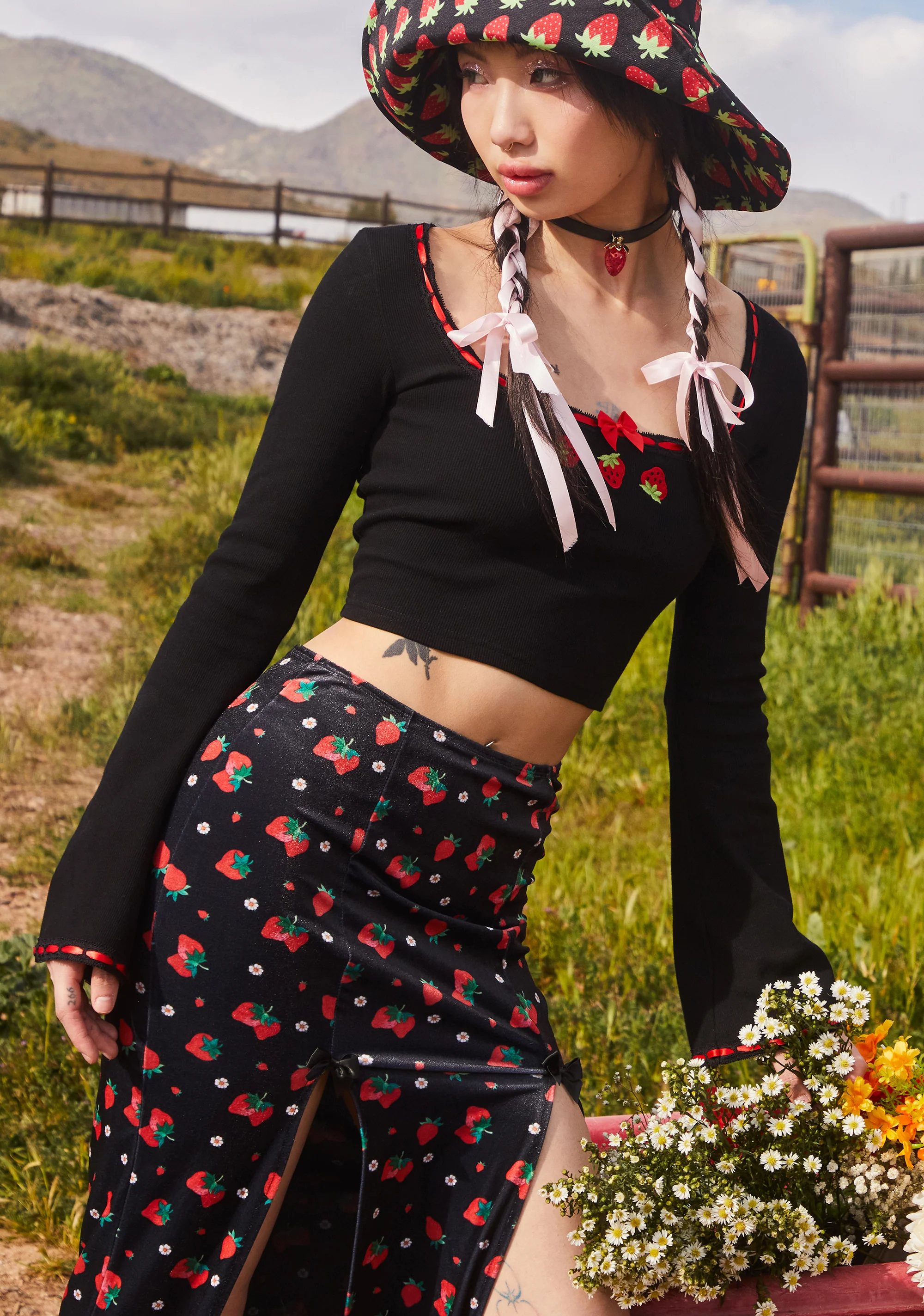 Friendship Blooms Long Sleeve Top - Image 6
