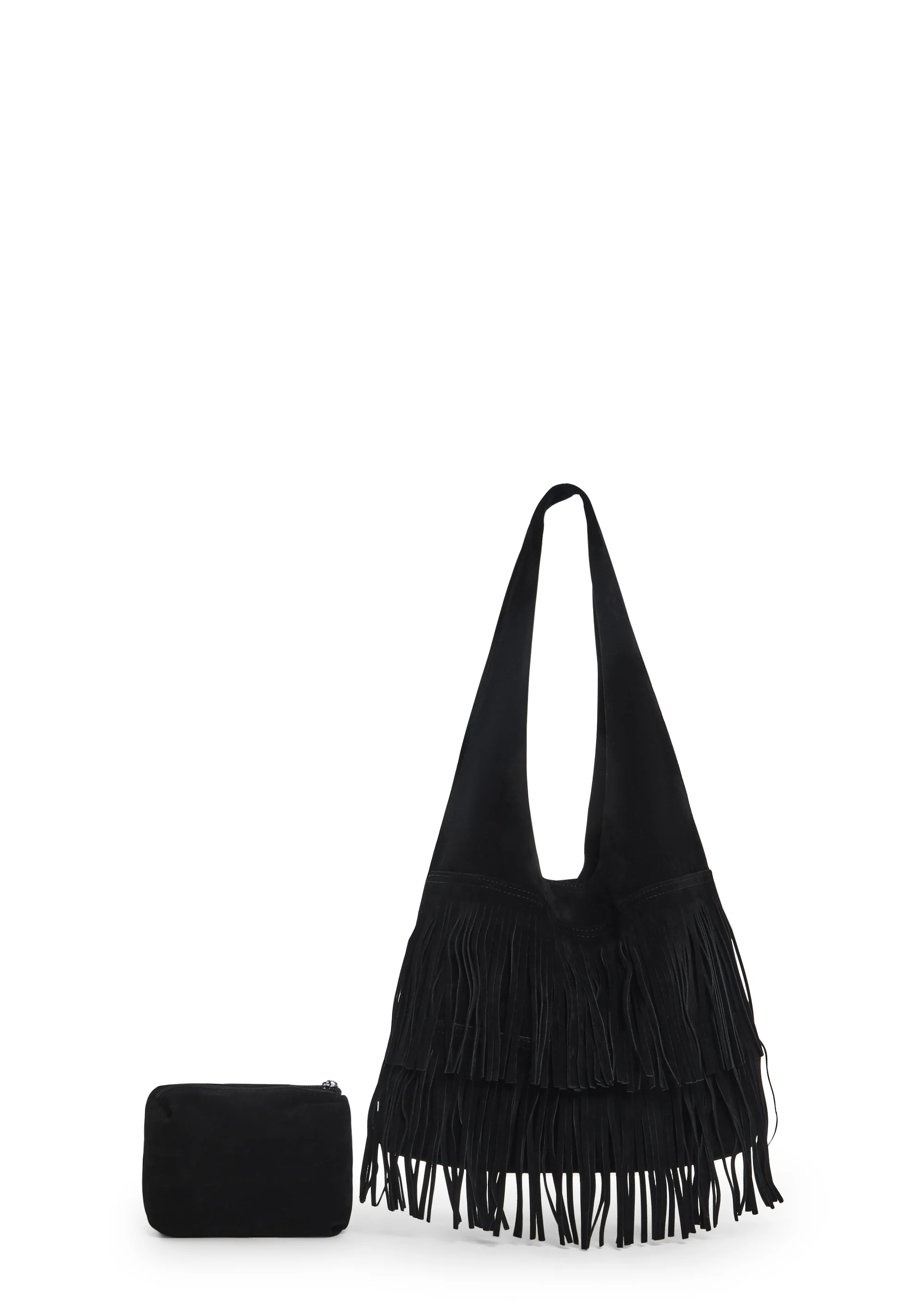 Total Authority Faux Suede Bag - Image 7